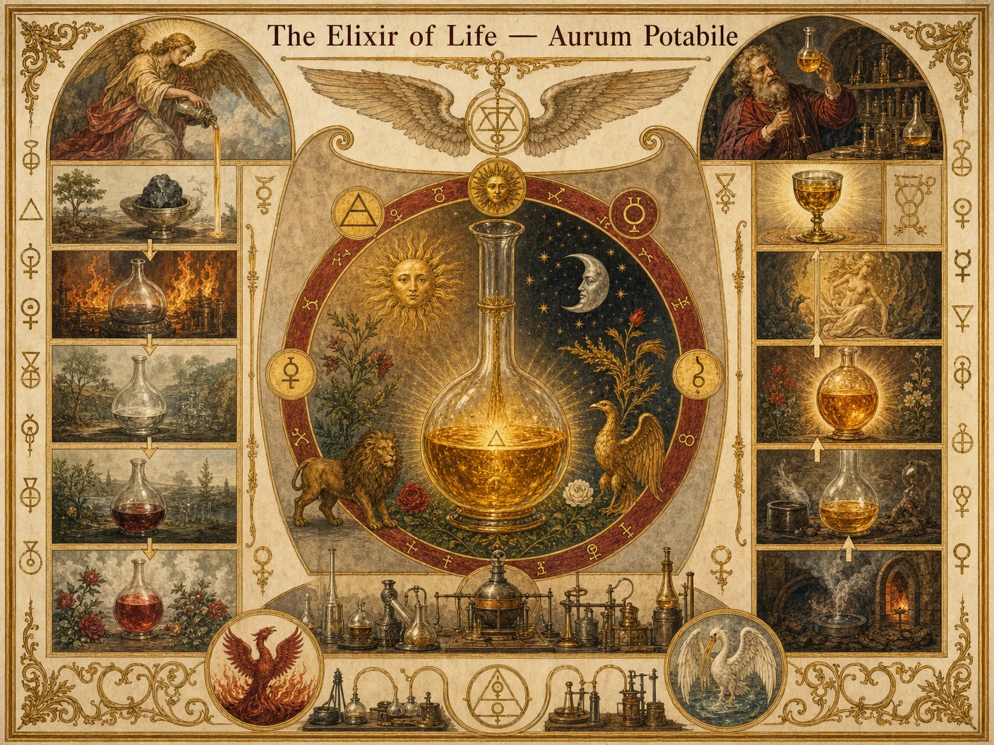 The Elixir of Life — Aurum Potabile