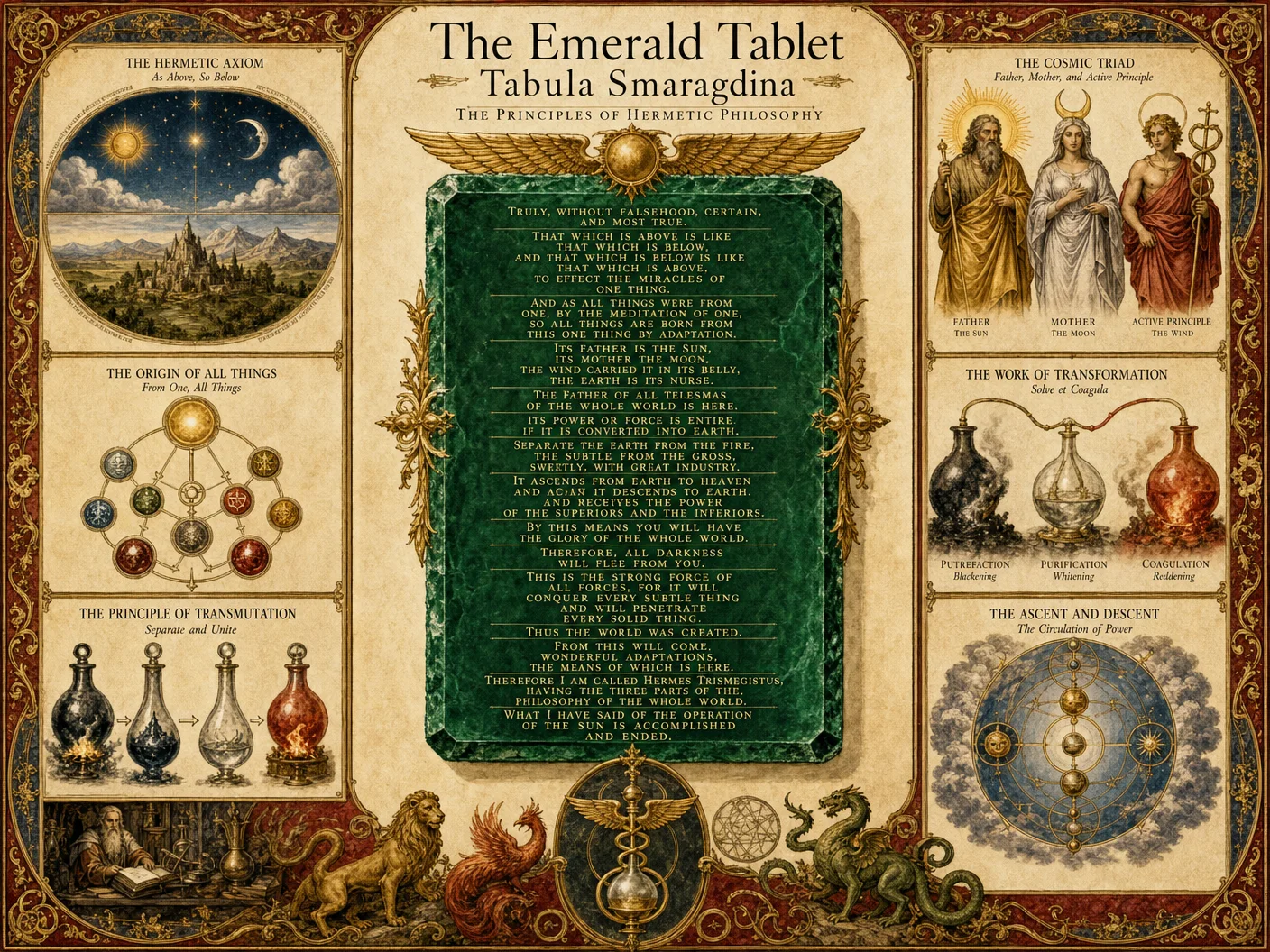 The Emerald Tablet — Tabula Smaragdina