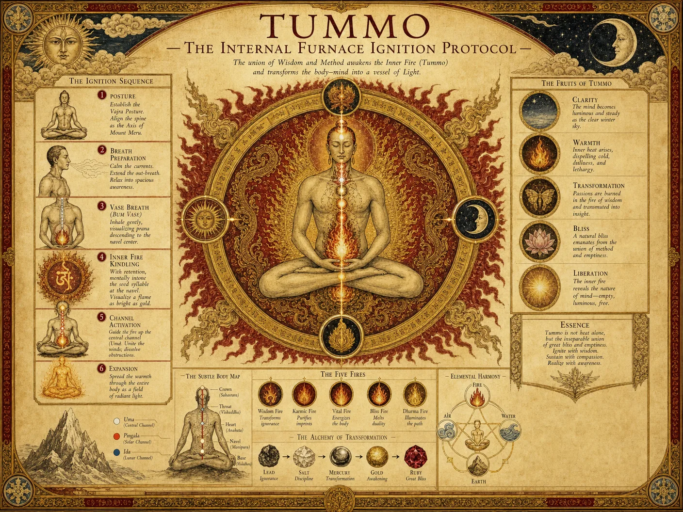Tummo — The Internal Furnace Ignition Protocol