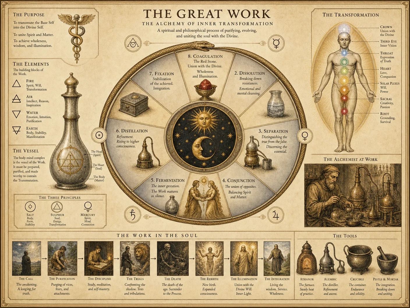 Calcination — The First Operation of the Great Work
