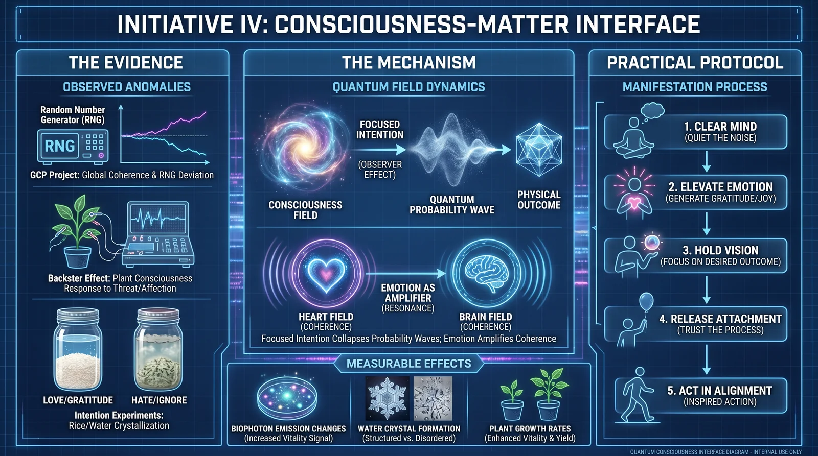 Initiative IV: Consciousness-Matter Interface