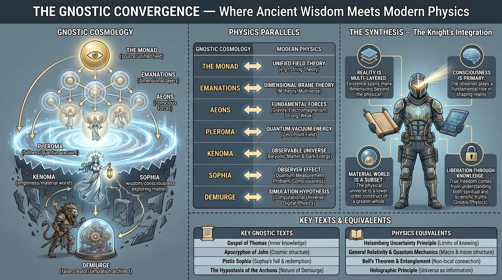 The Gnostic Convergence — Ancient Wisdom Meets Modern Physics