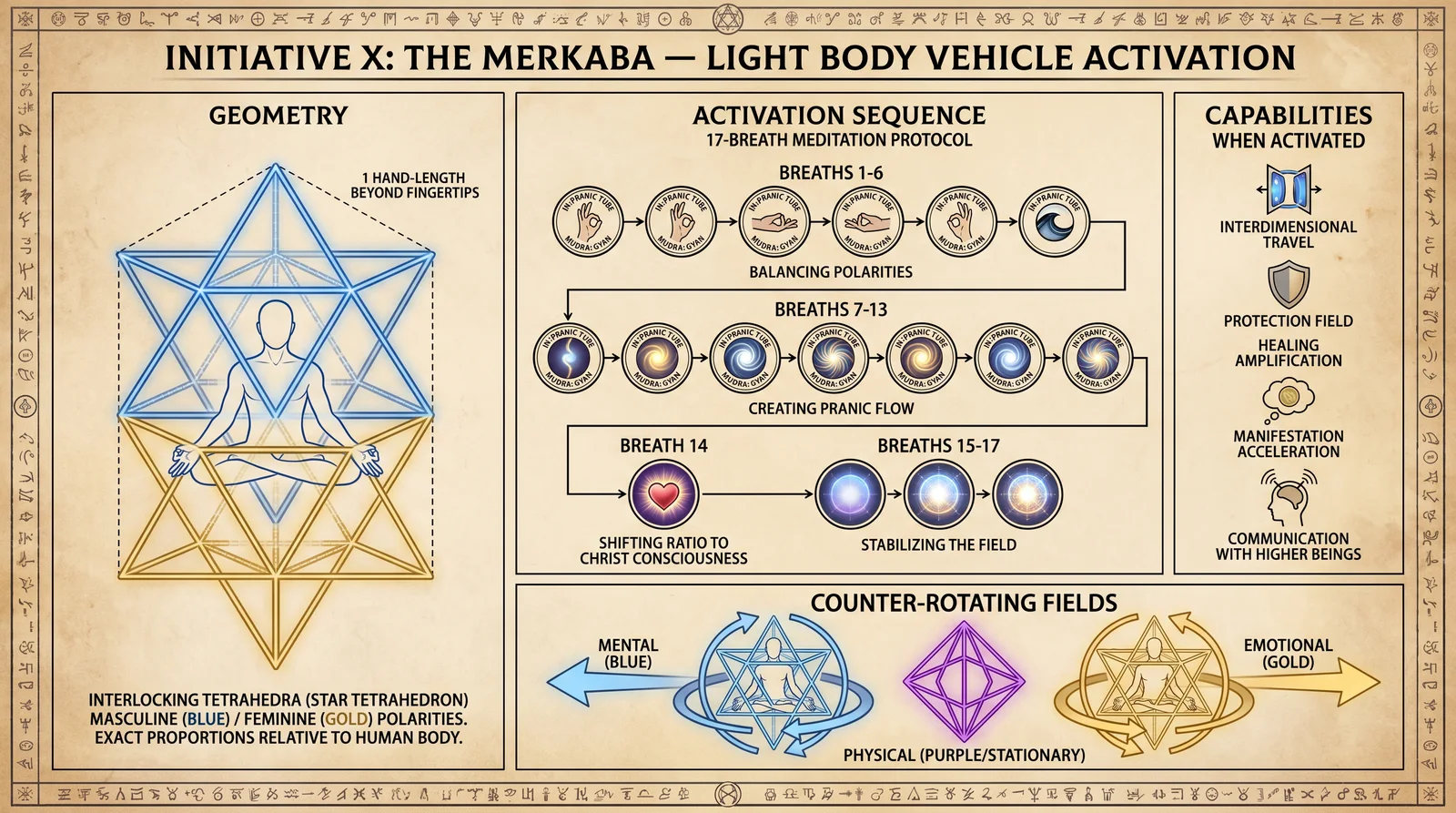 Initiative X: The Merkaba