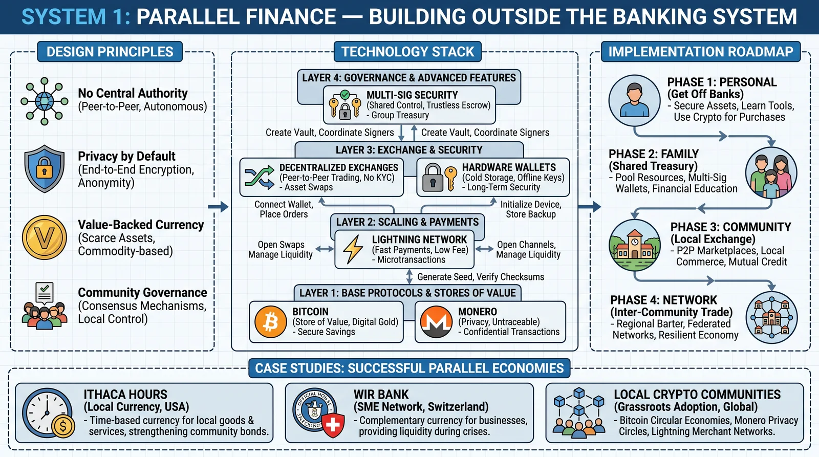 System 1: Parallel Finance — Building Outside the Banking System
