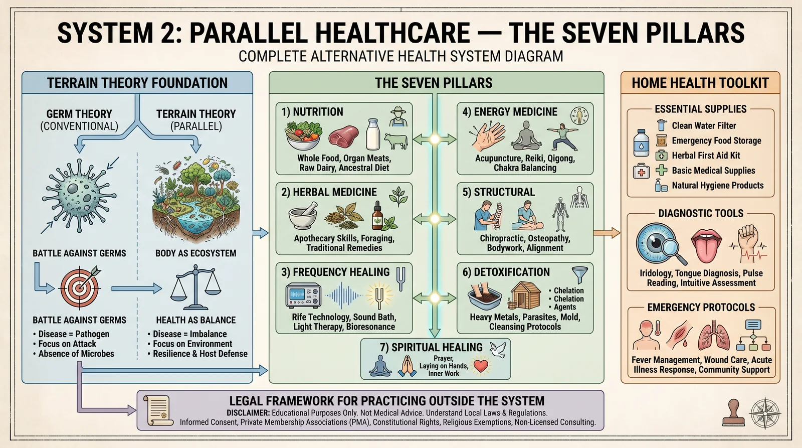 System 2: Parallel Healthcare — The Seven Pillars