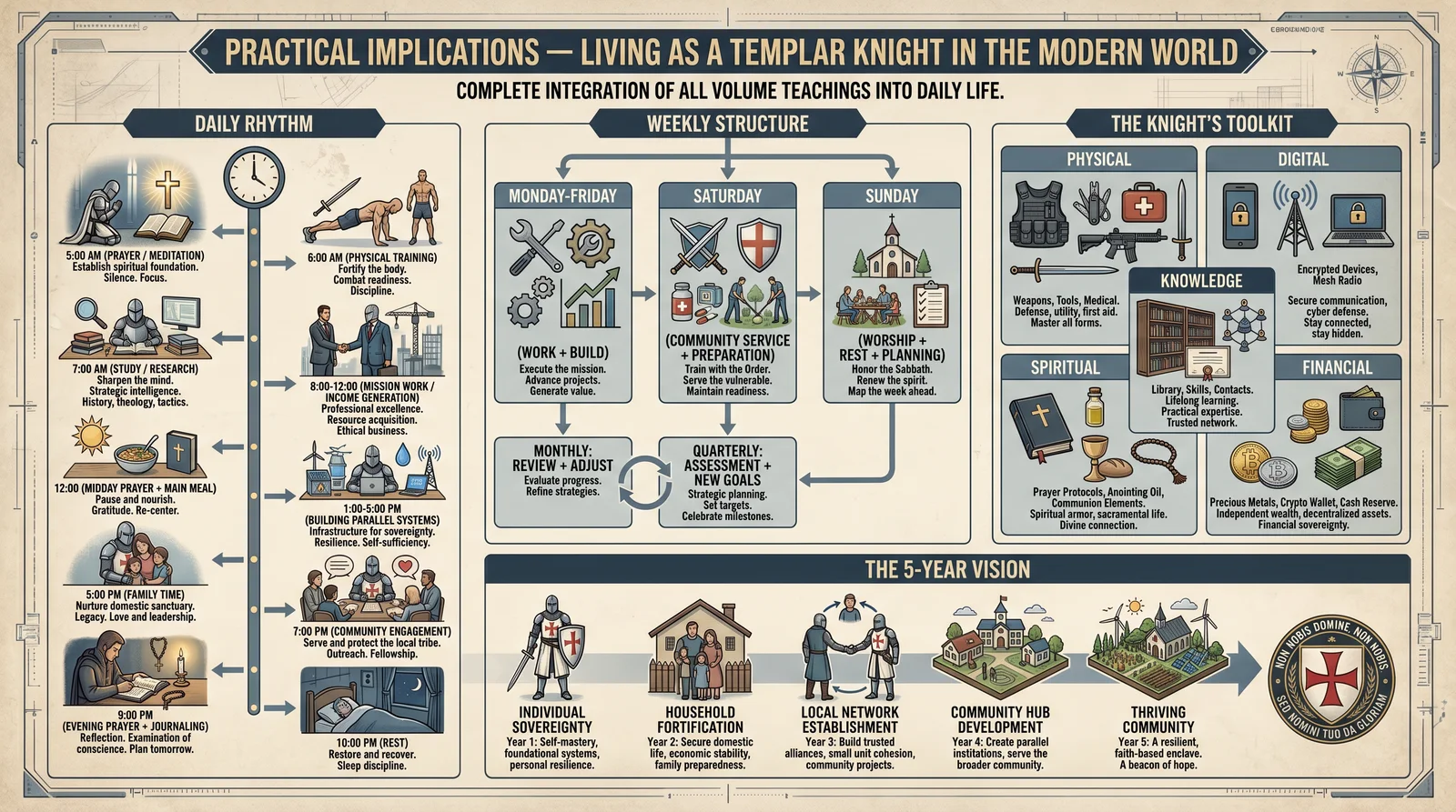 Practical Implications — Living as a Templar Knight