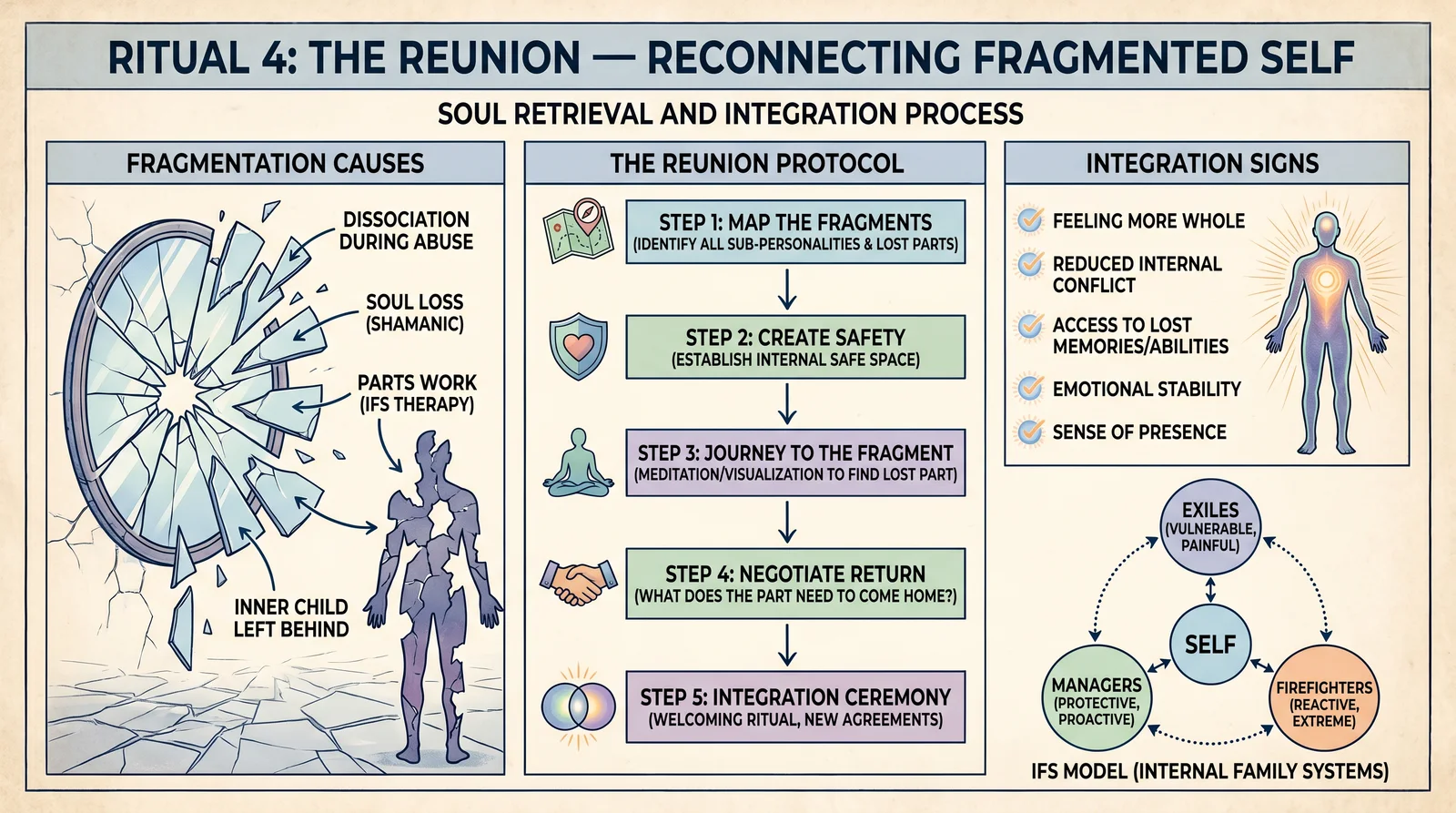 Ritual 4: The Reunion — Reconnecting Fragmented Self