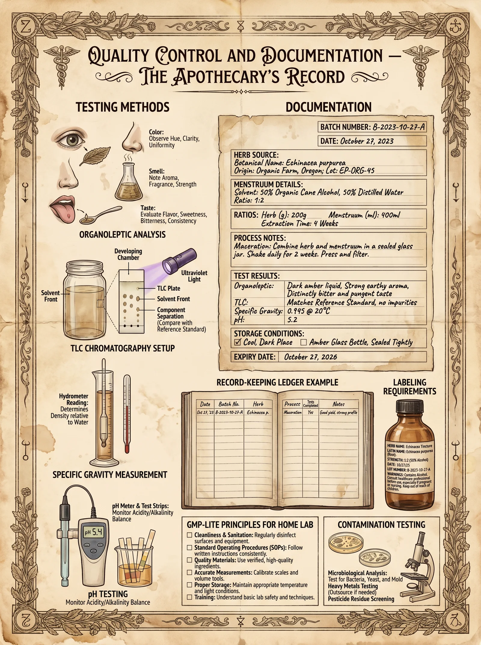 Quality Control and Documentation