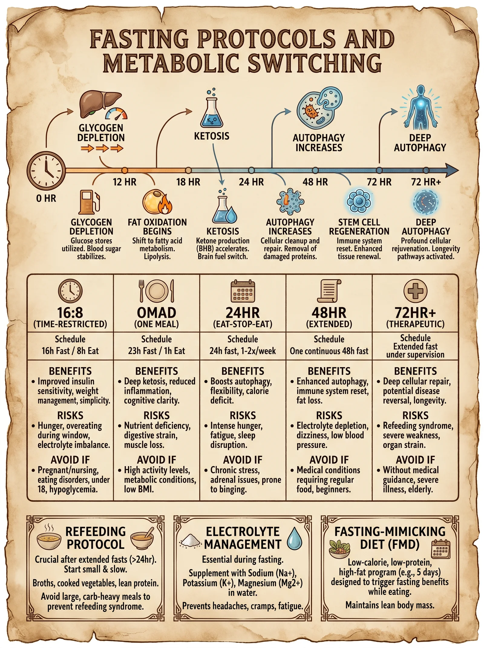 Fasting Protocols — Metabolic Switching