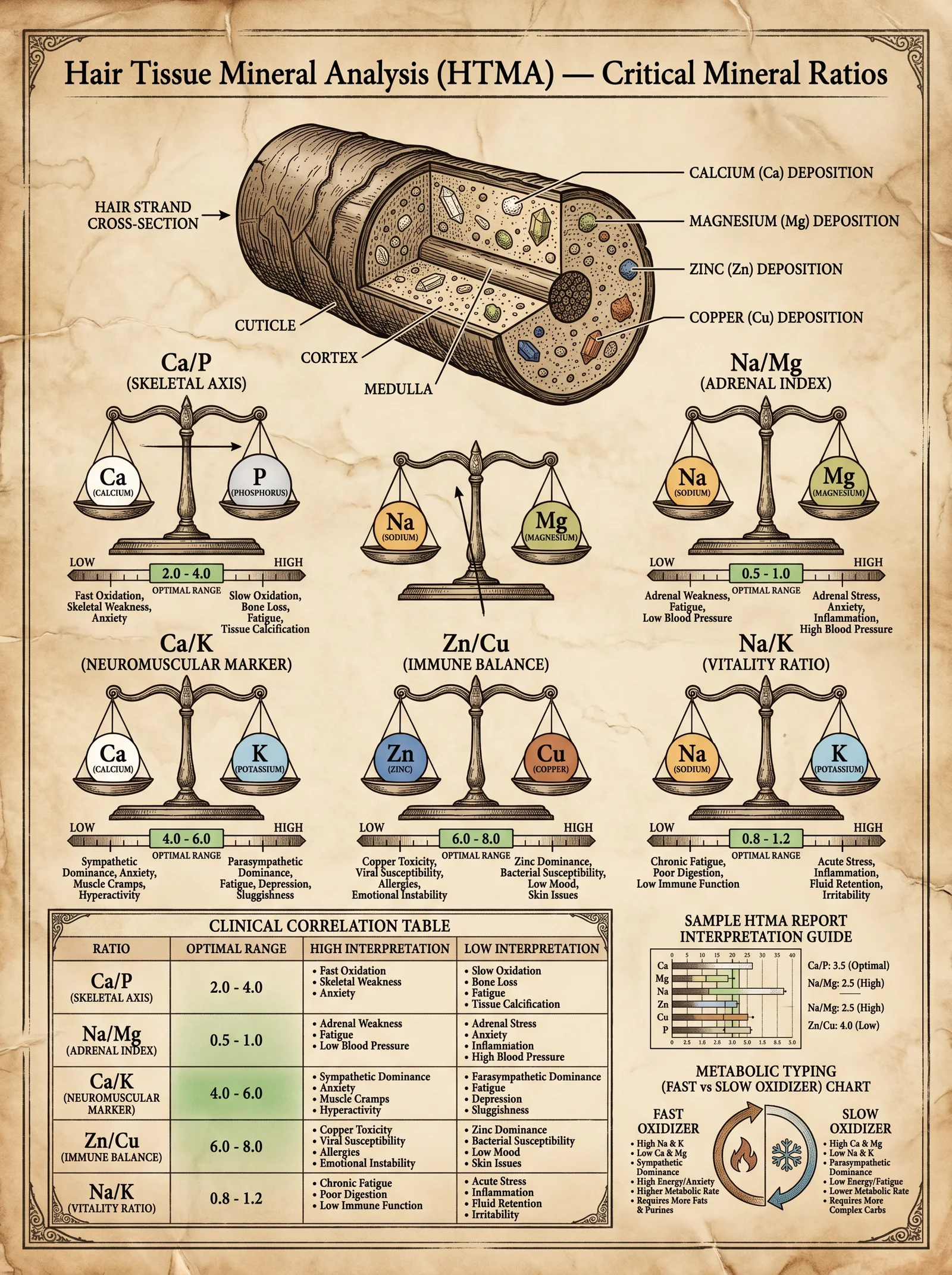 HTMA — Hair Tissue Mineral Analysis