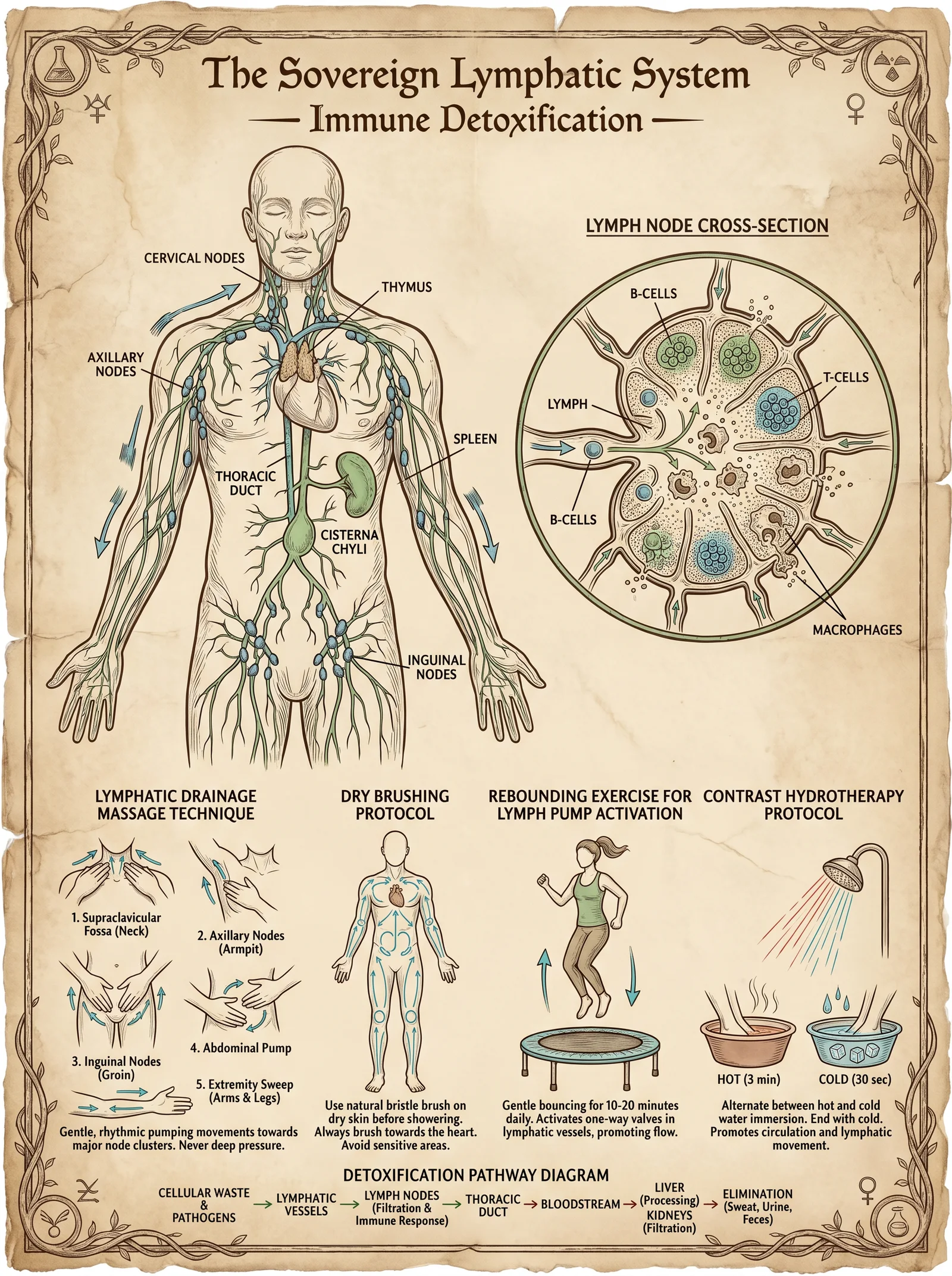 The Lymphatic System — Drainage and Immunity