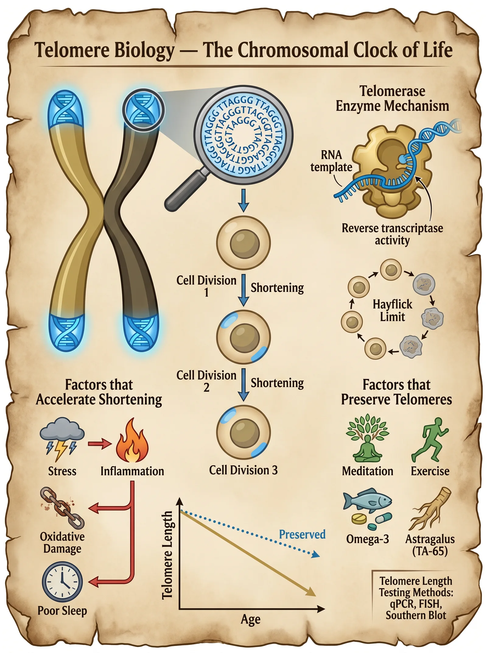 Telomere Biology — Length Preservation