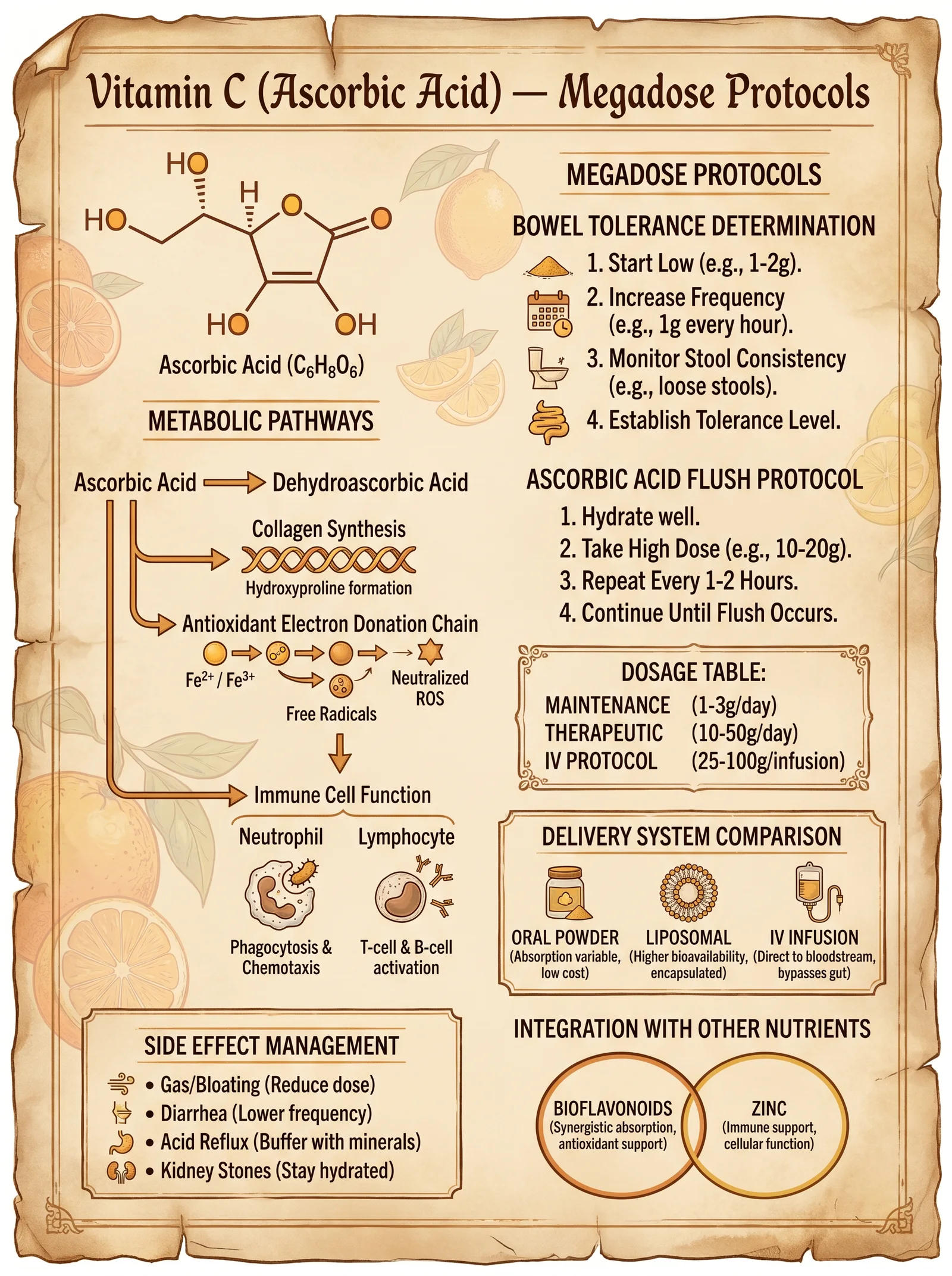 Vitamin C — Megadose Protocols