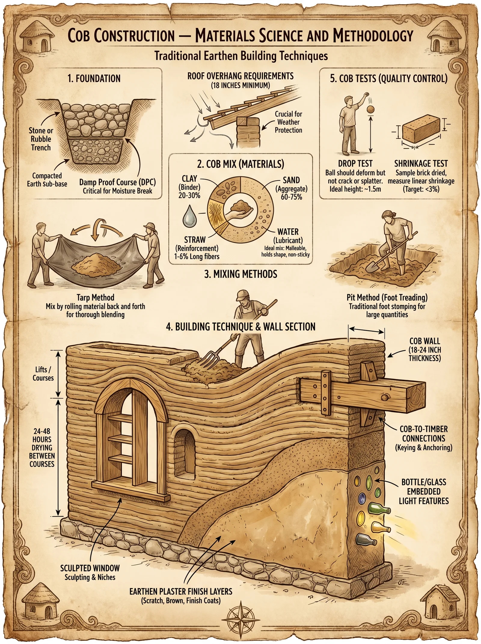 Cob Construction — Monolithic Earth Building