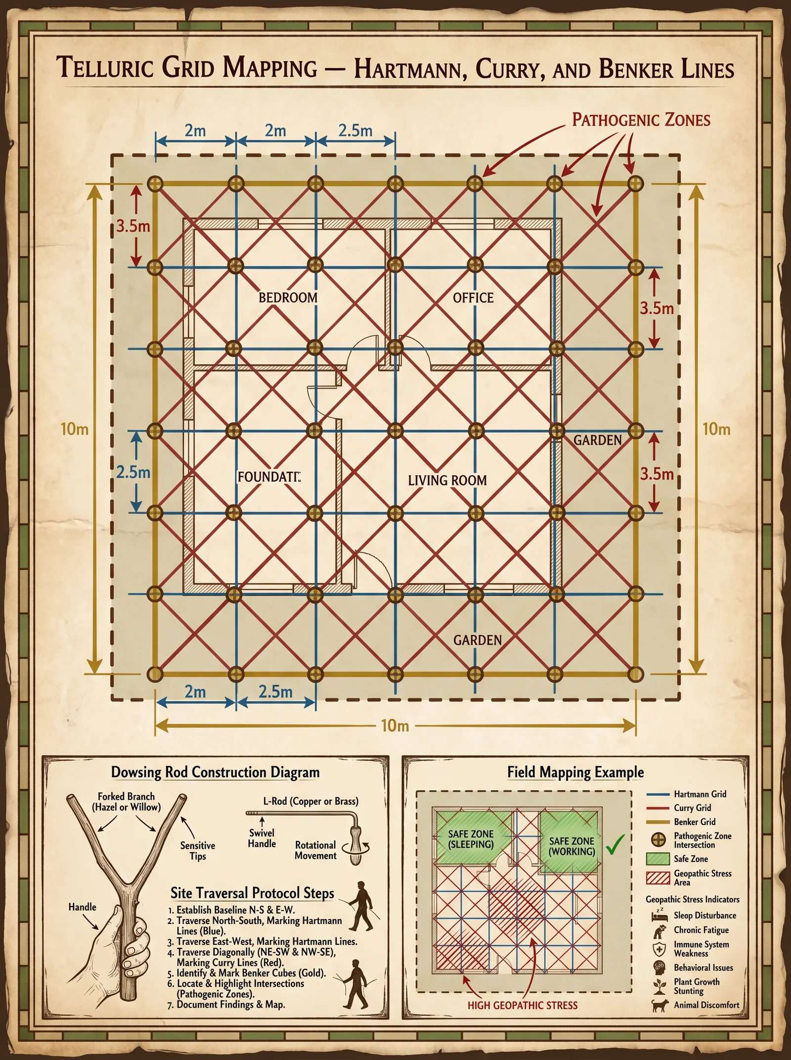 Telluric Grid Mapping — Earth Energy Lines