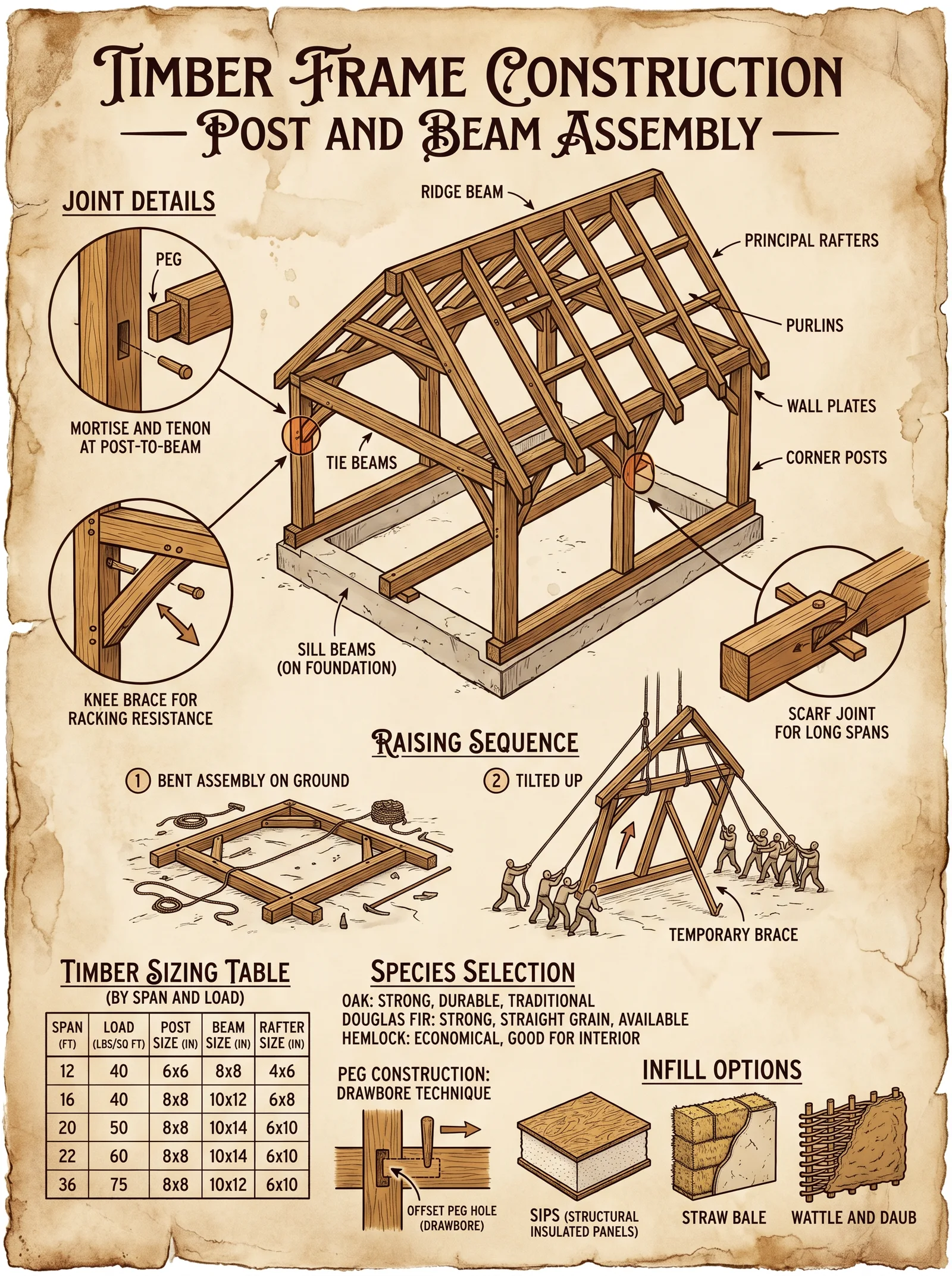 Timber Frame Construction — Post and Beam
