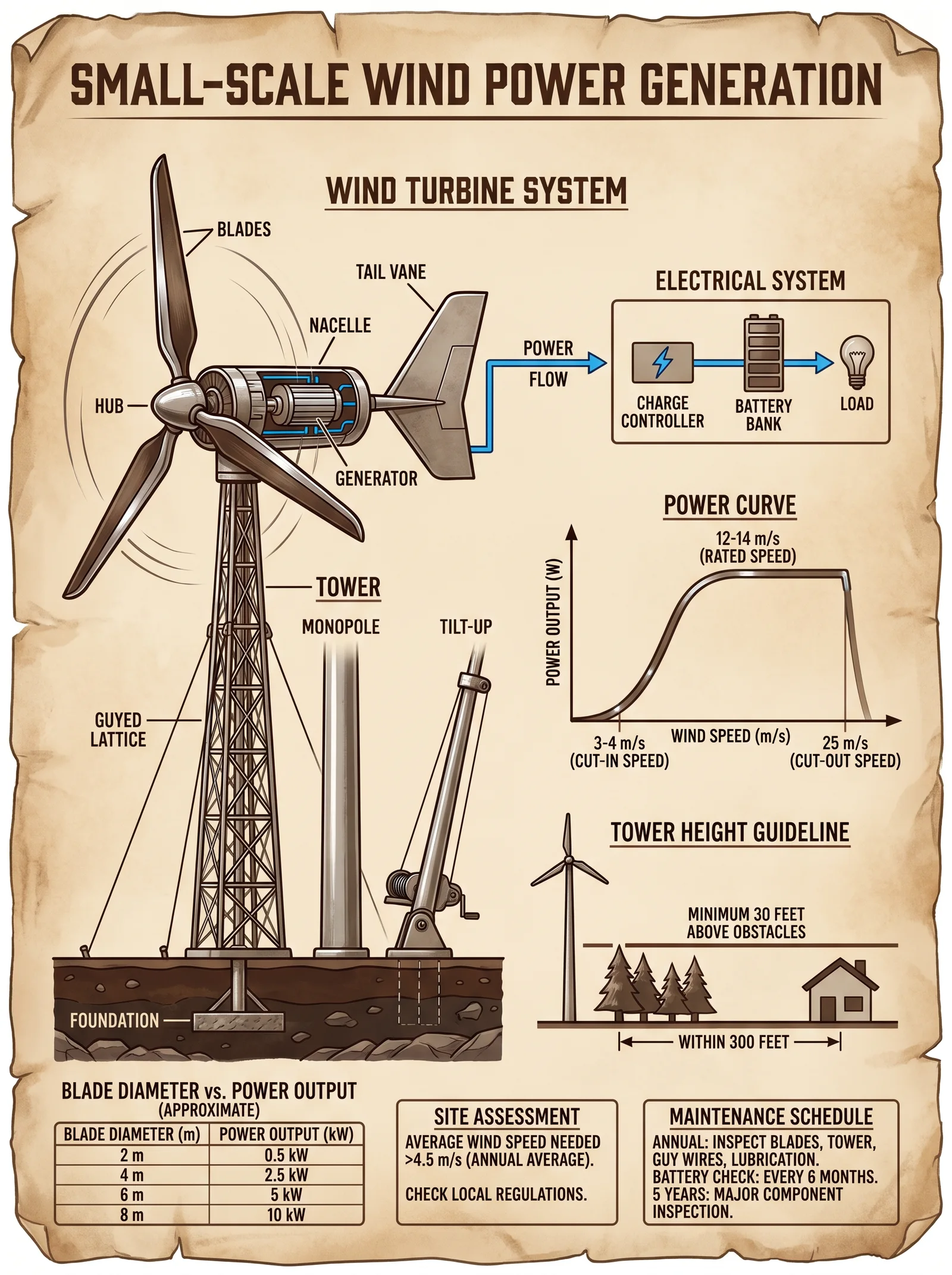 Small-Scale Wind Power Generation