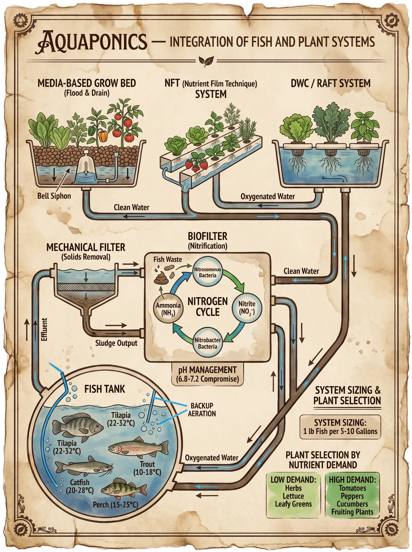 Aquaponics System Design