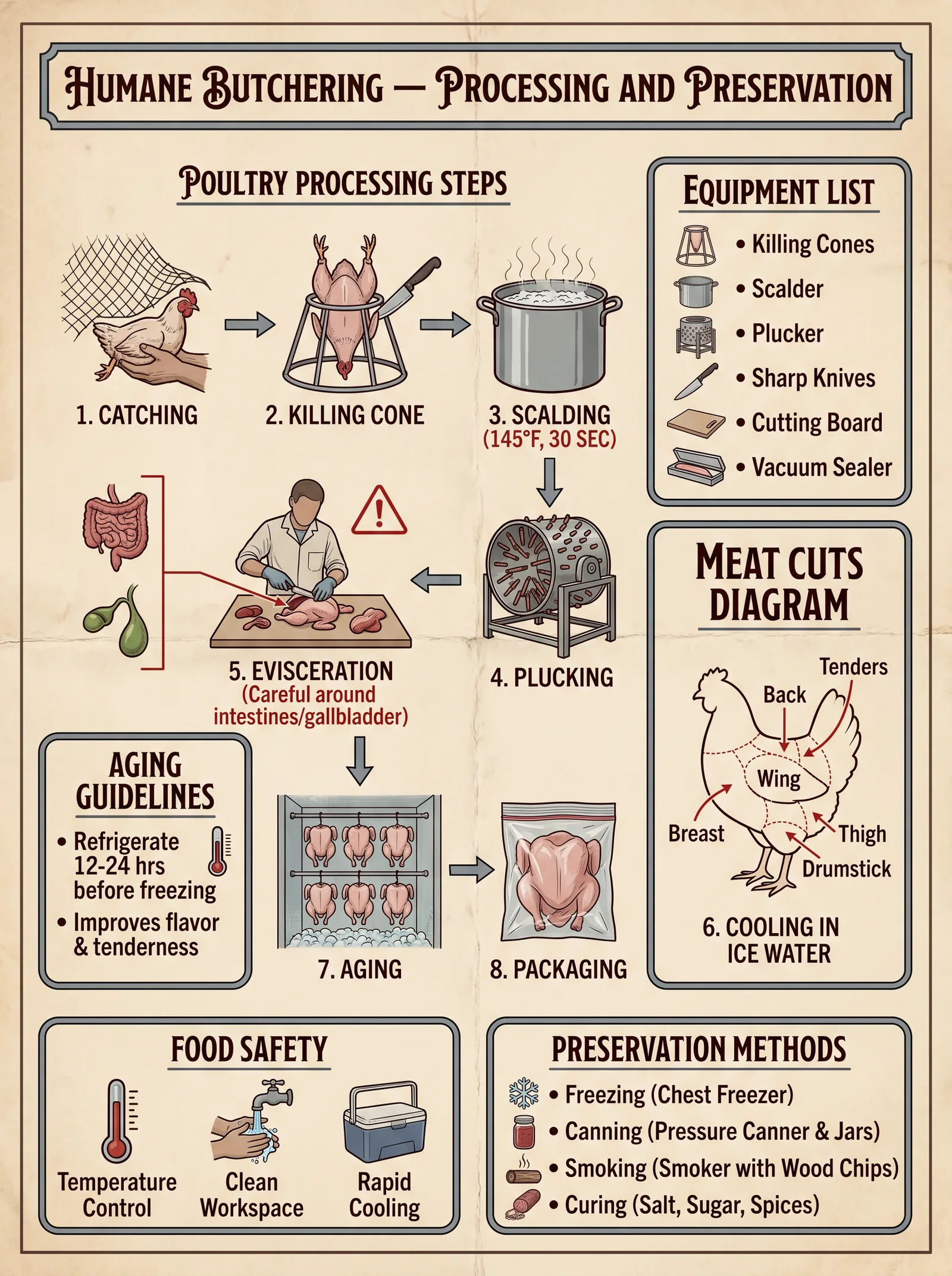 Humane Butchering and Processing