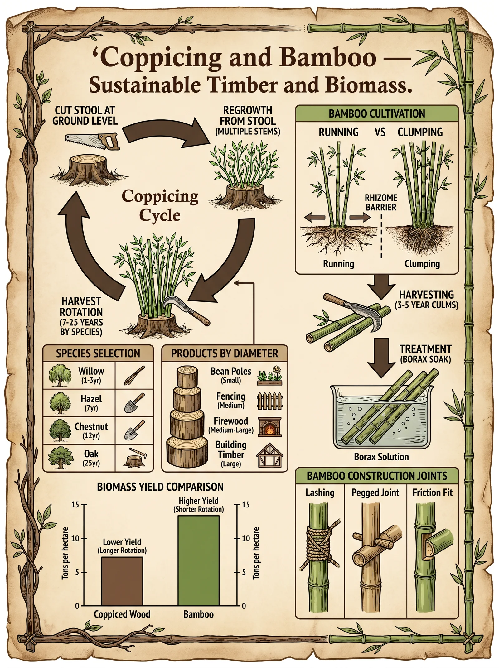 Coppicing and Bamboo Systems