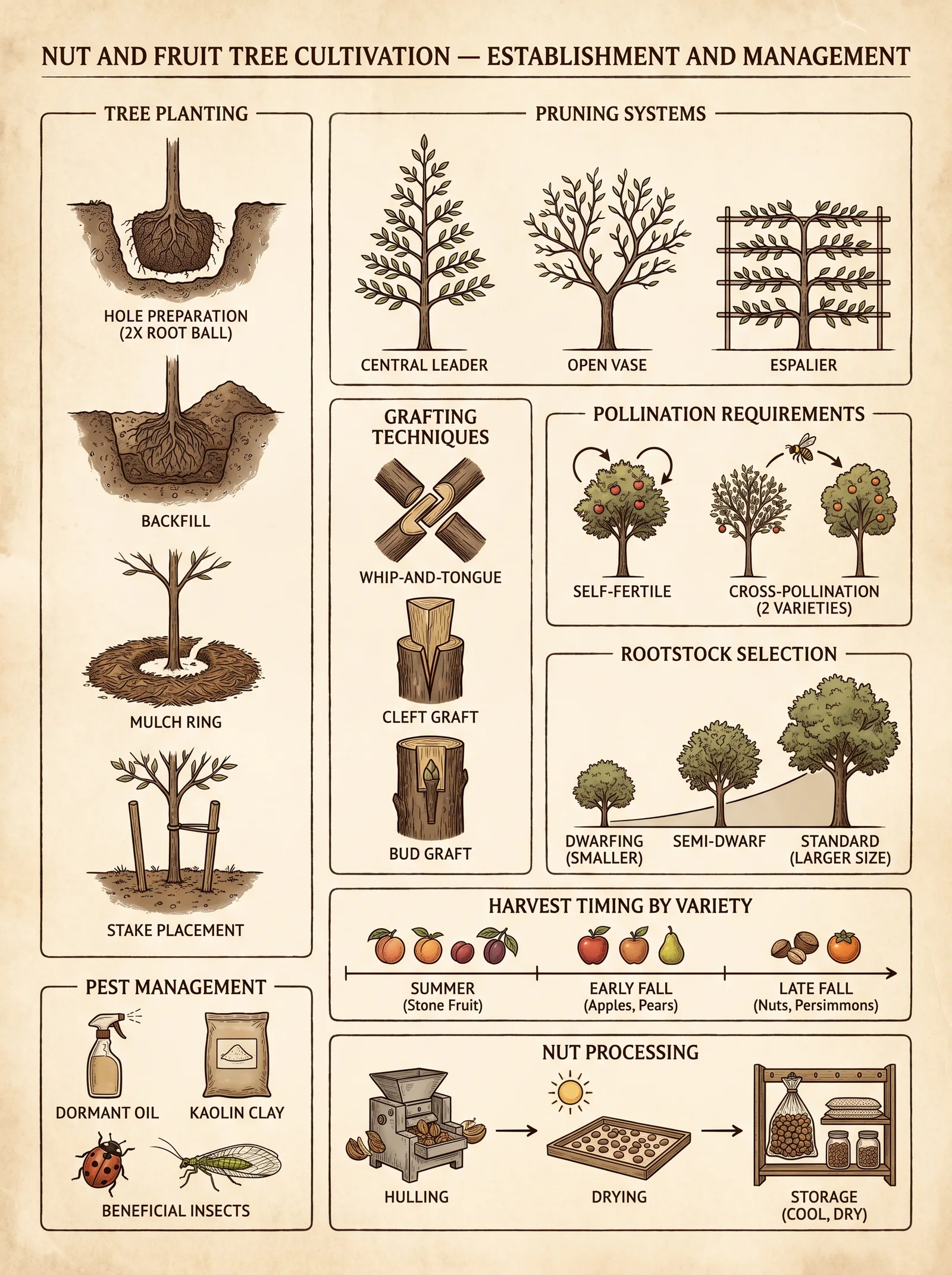 Fruit and Nut Tree Management