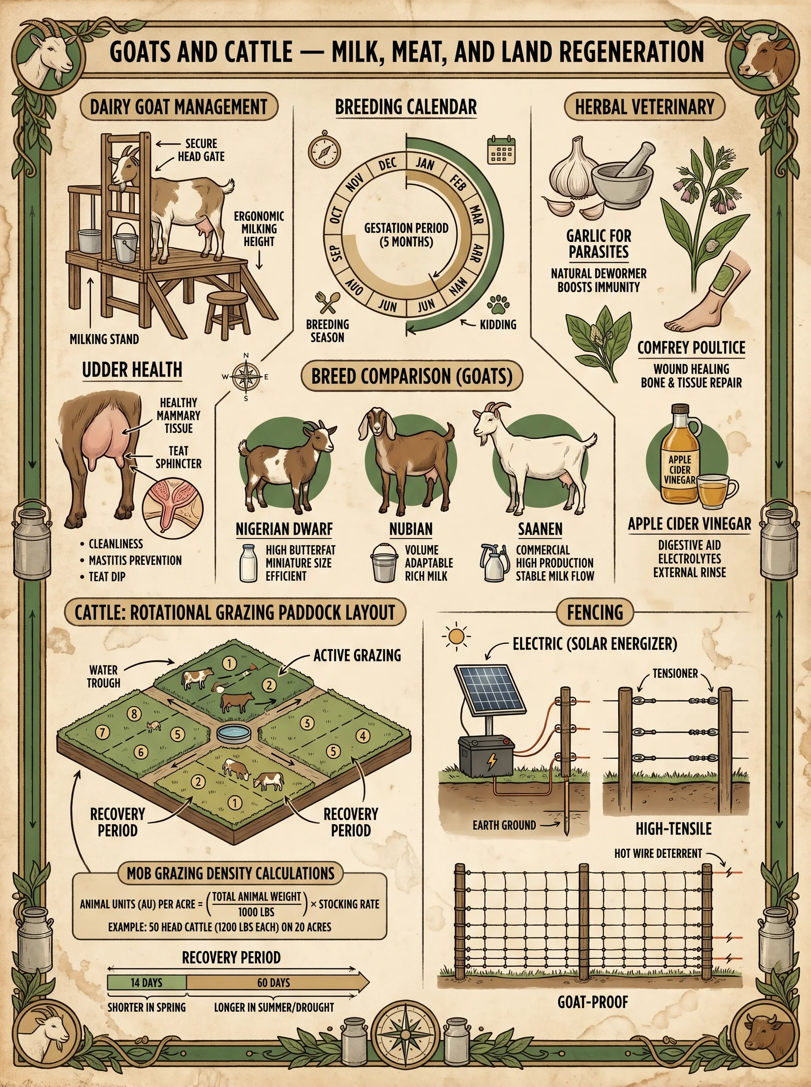 Goats and Cattle Management