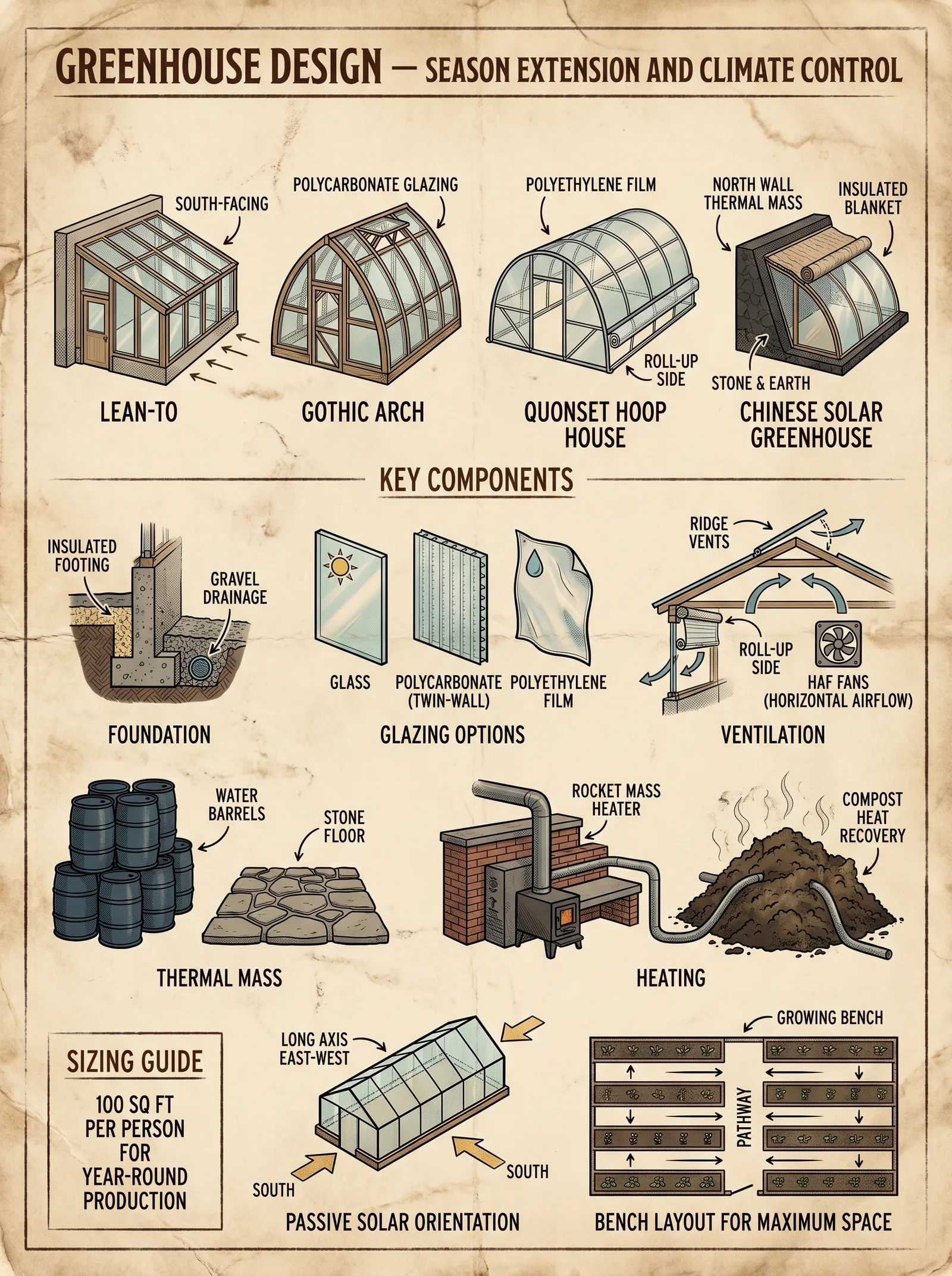 Greenhouse Design and Management
