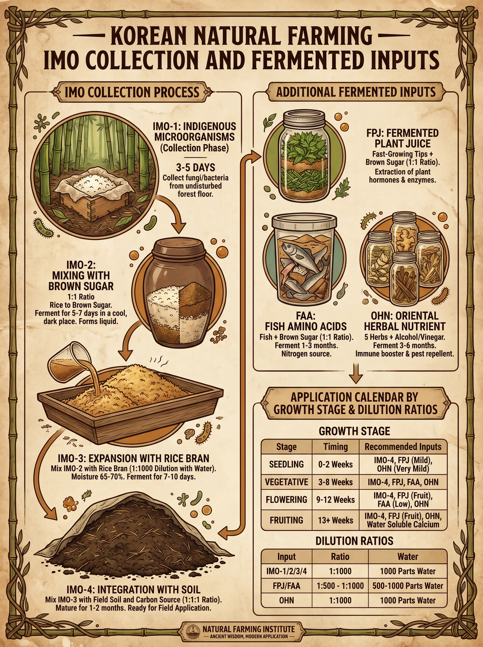 Korean Natural Farming Inputs