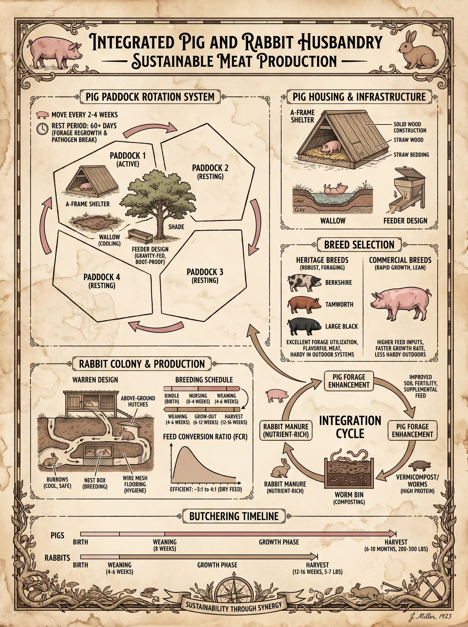 Pigs and Rabbits Husbandry
