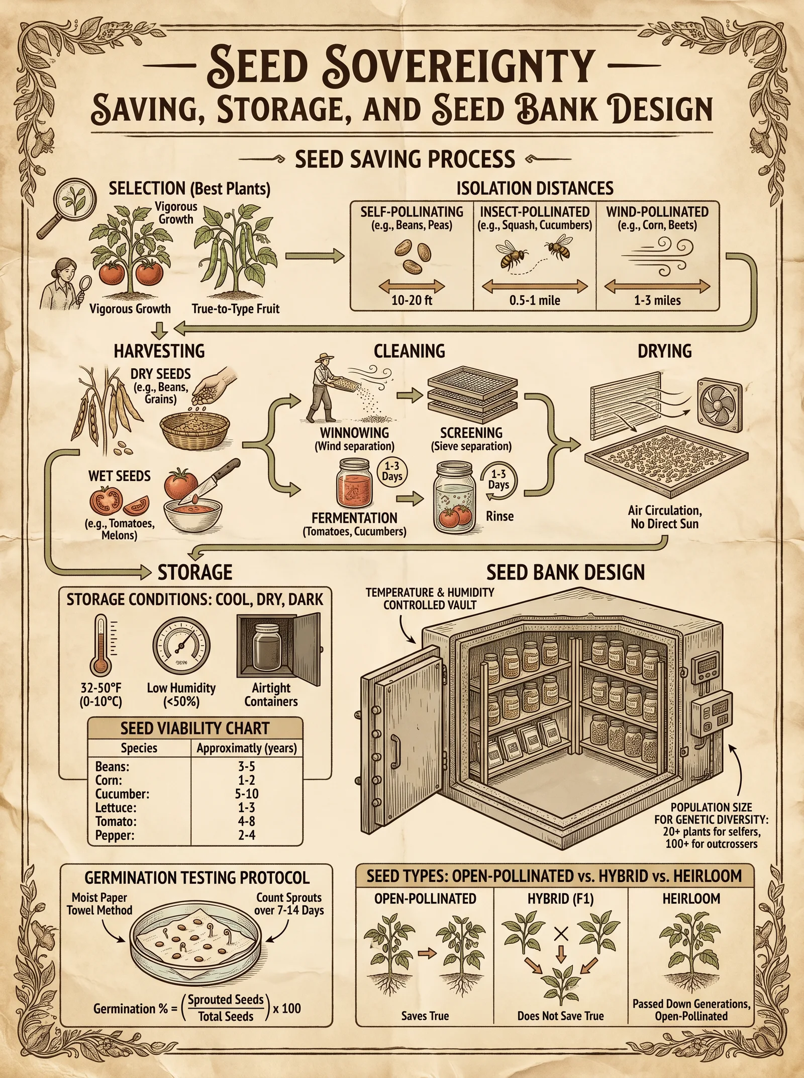 Seed Saving Protocols