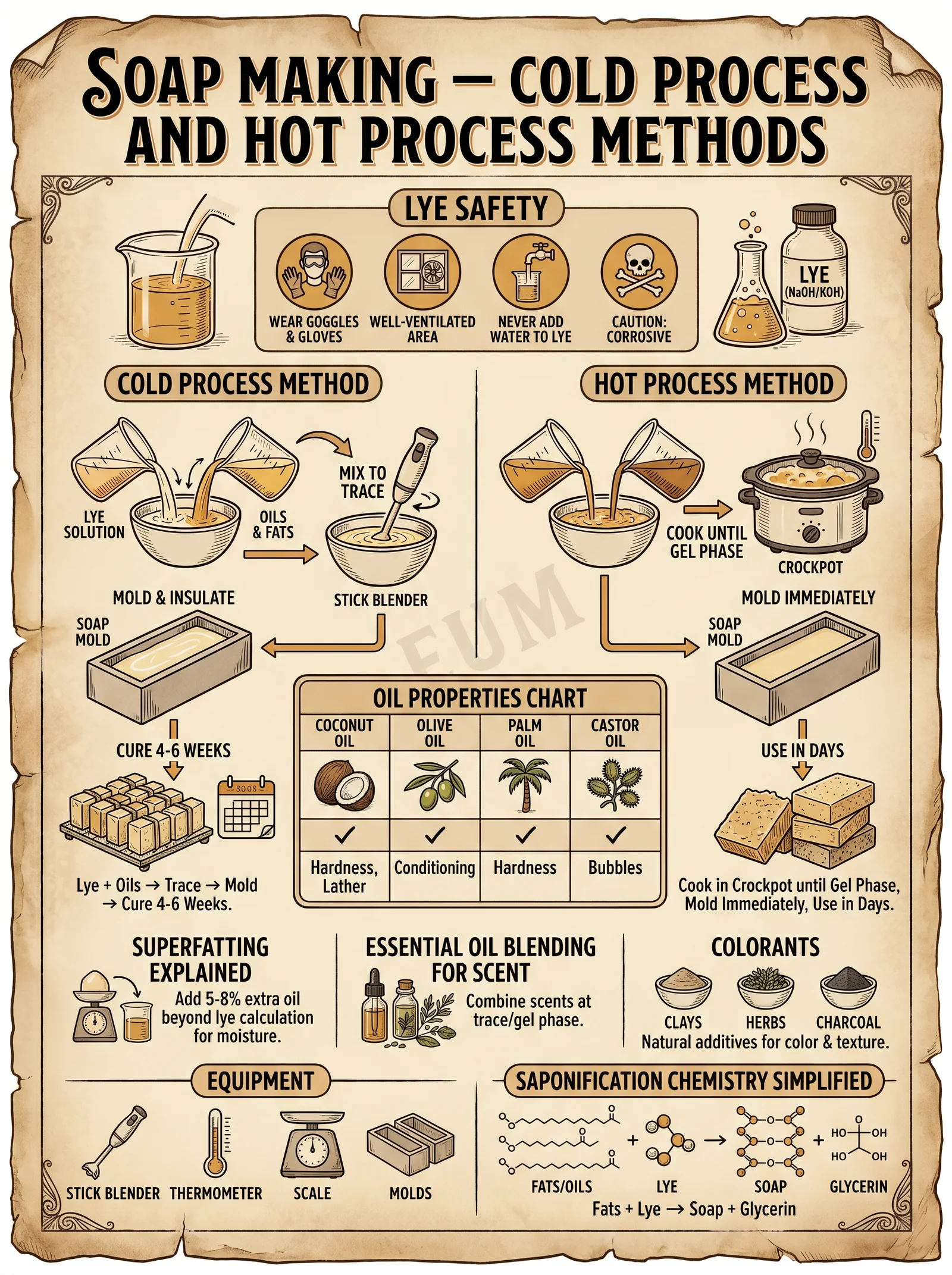 Soap Making Methods