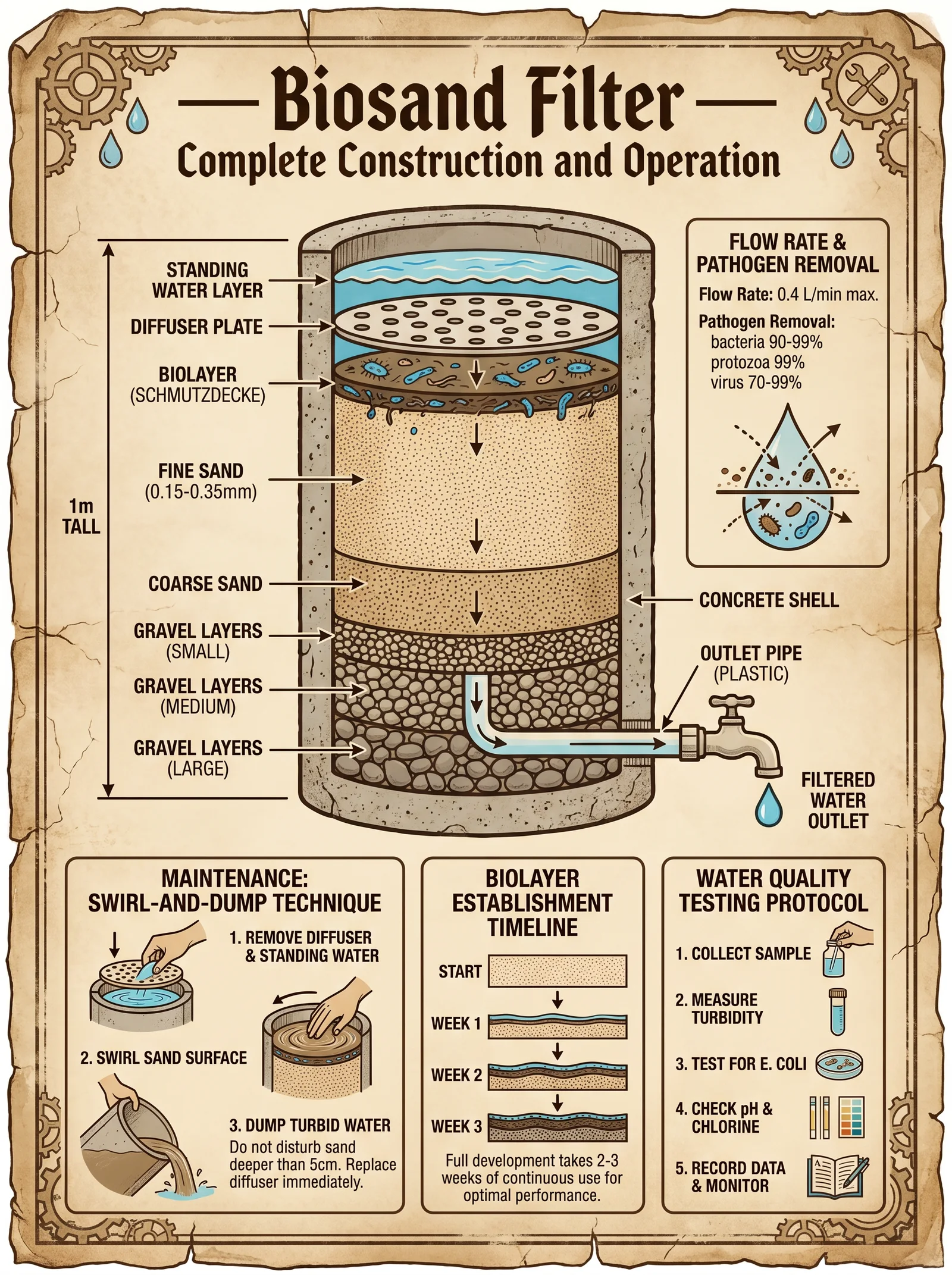 Biosand Filter Construction