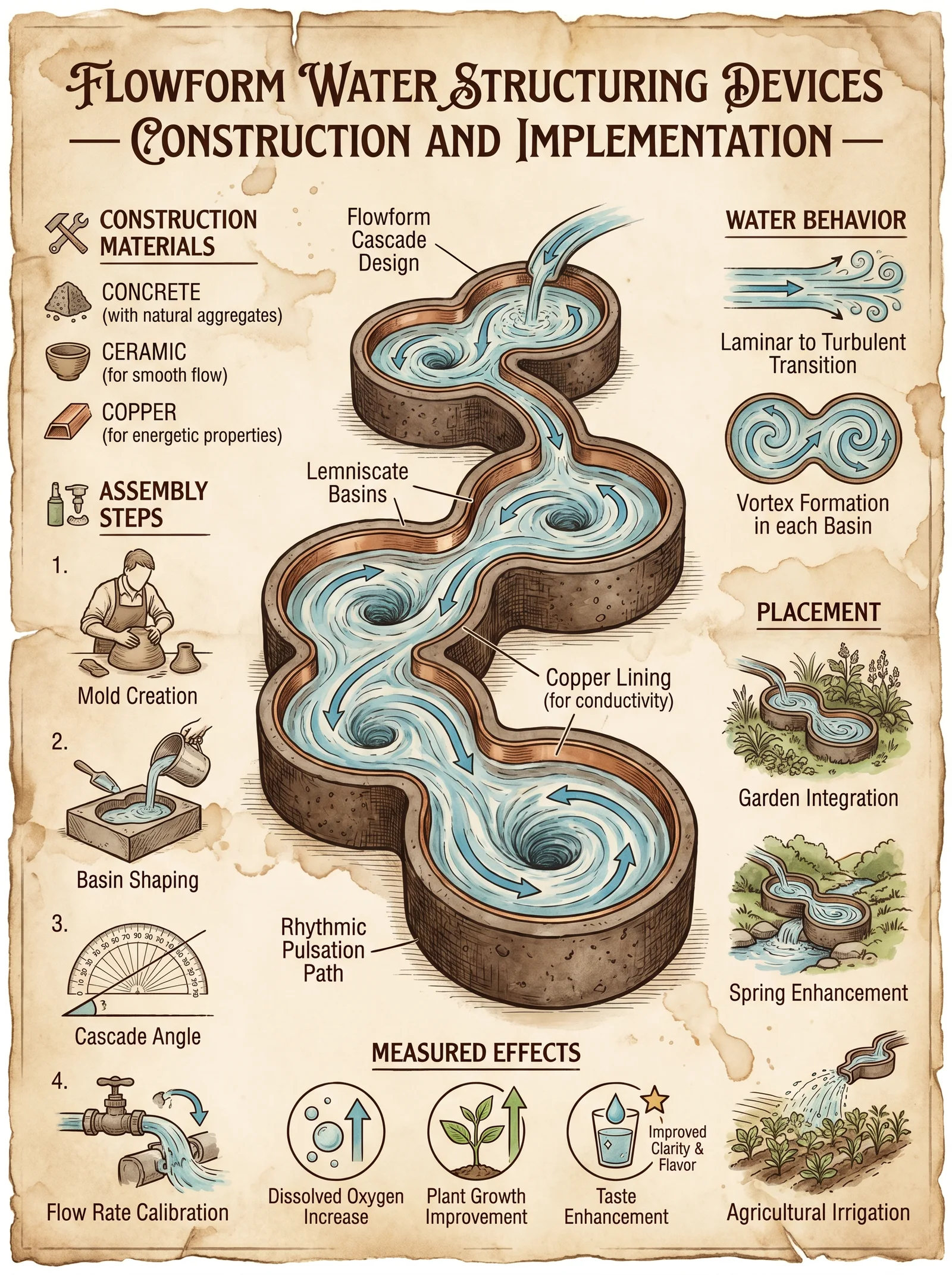 Flowform Water Revitalization