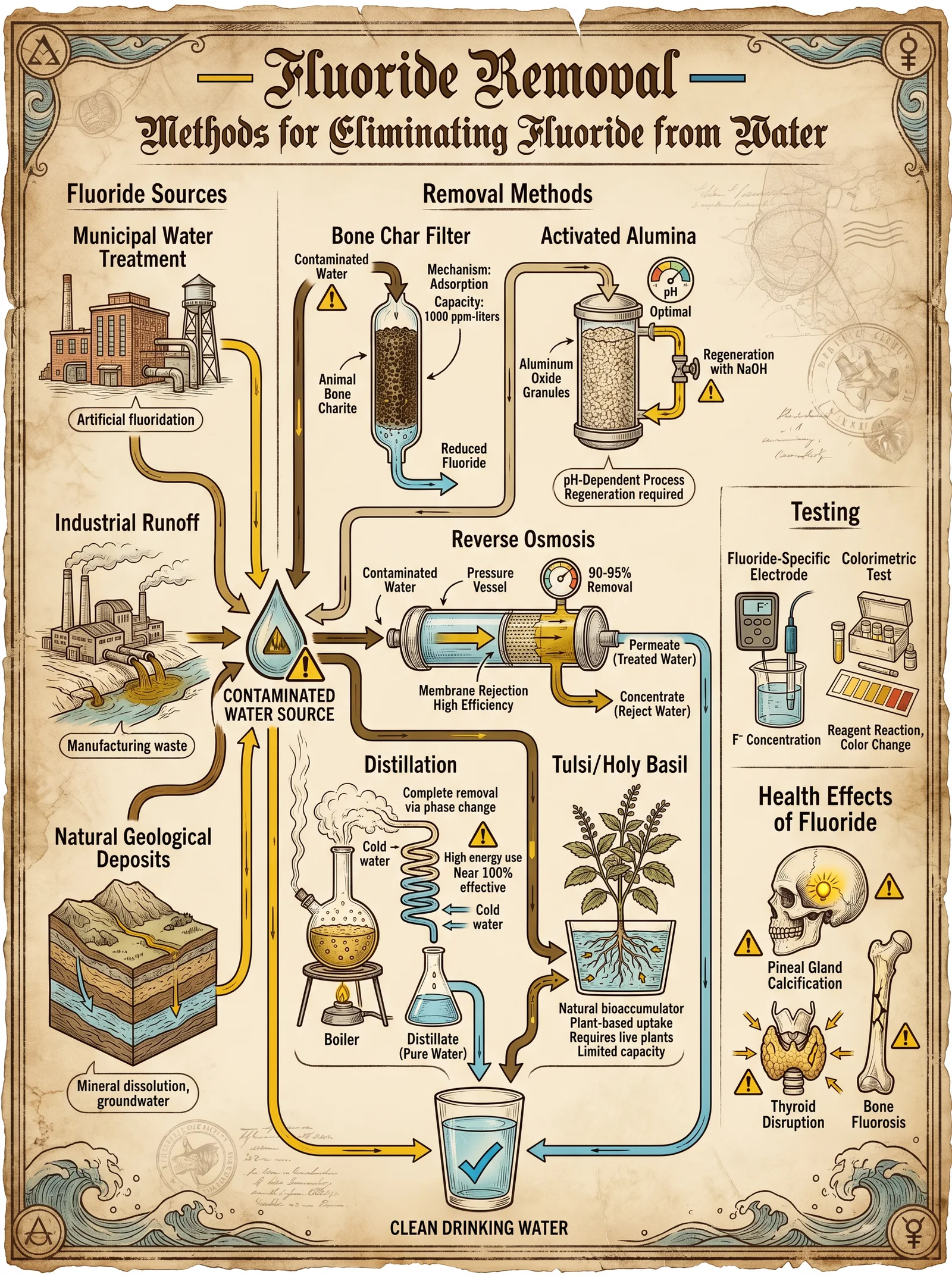 Fluoride Filtration Methods
