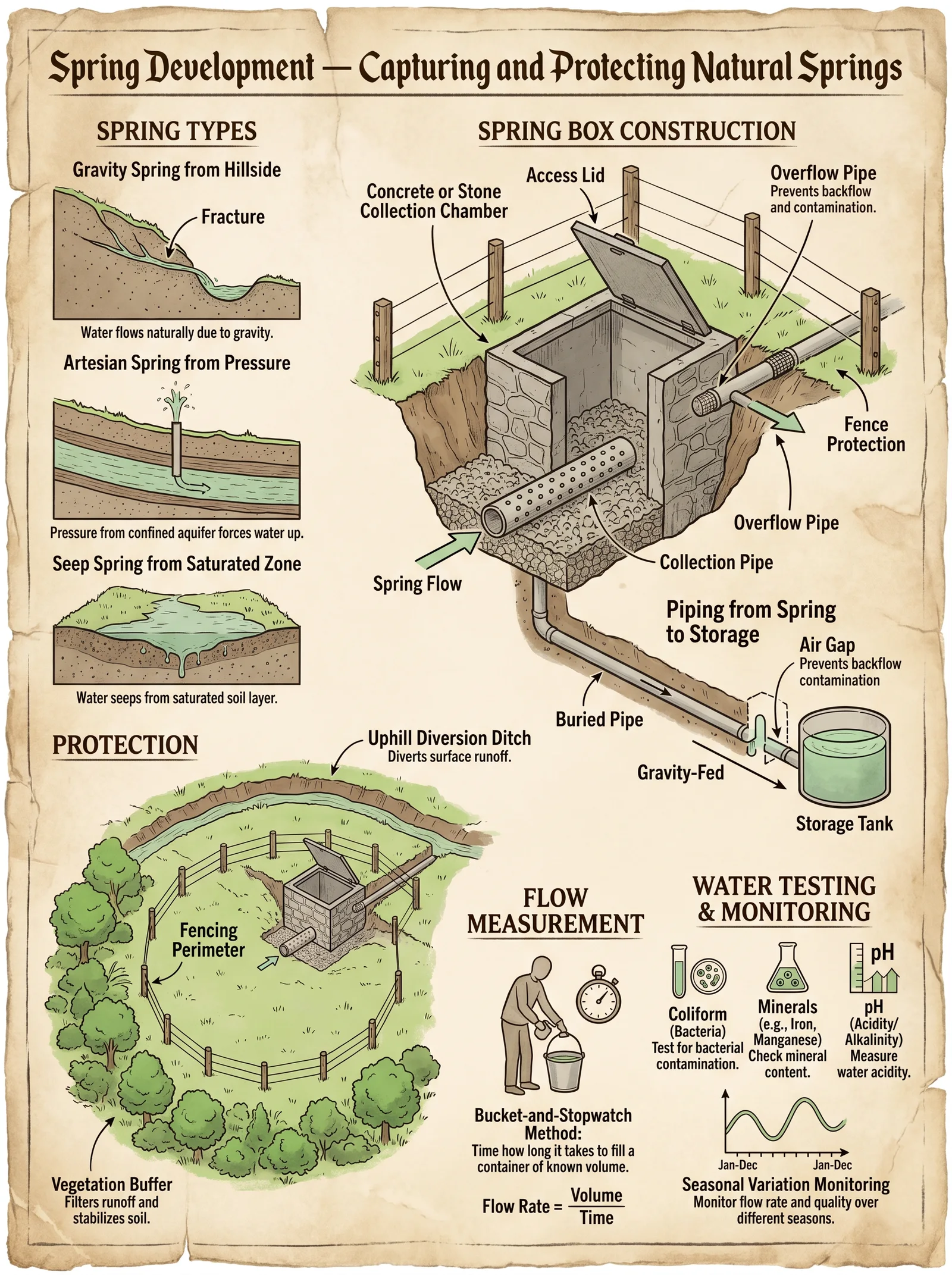 Natural Spring Development