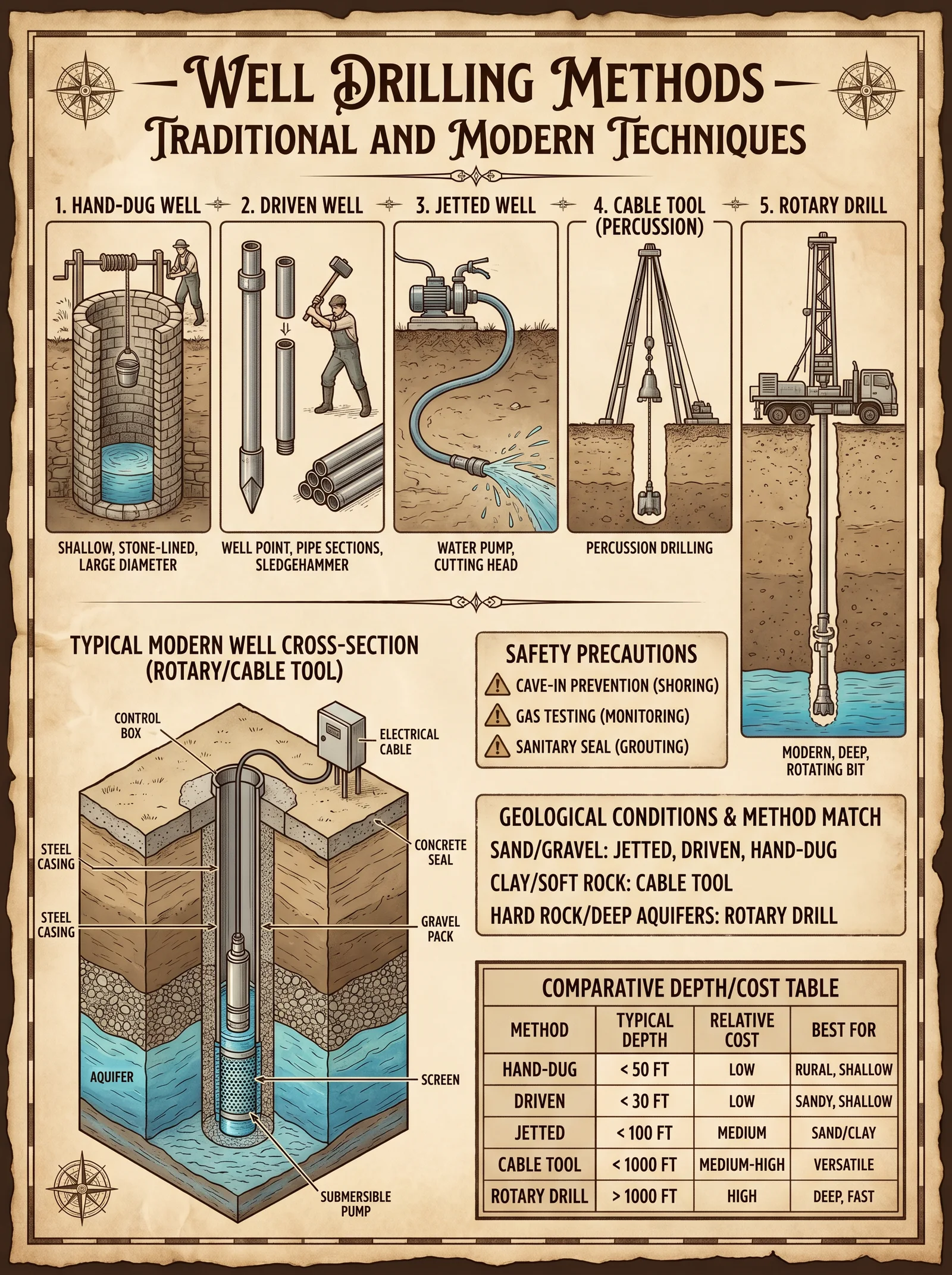 Well Drilling Methods
