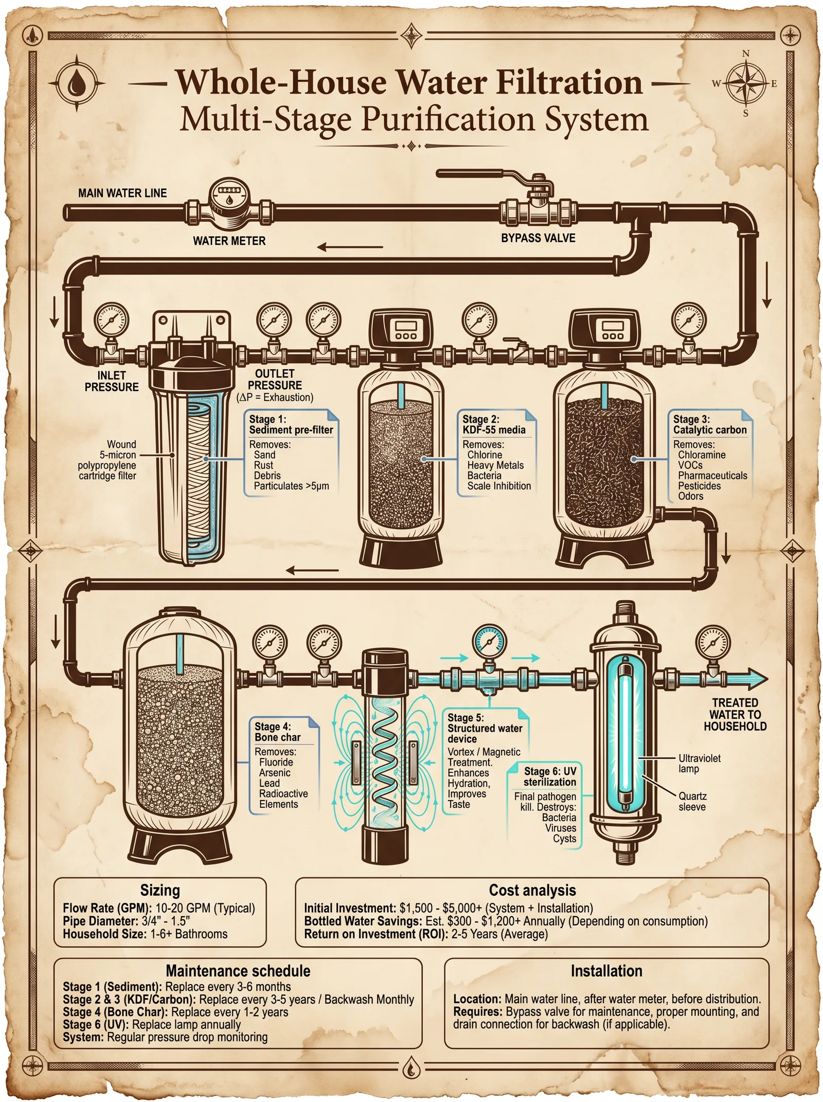 Multi-Stage Whole-House Systems