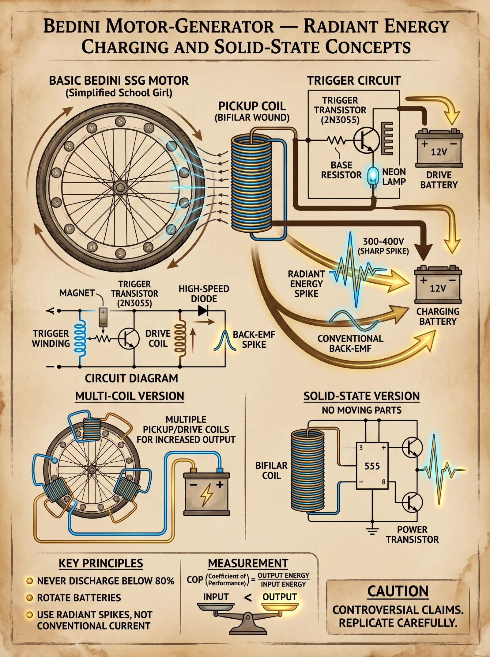 Bedini Motor-Generator