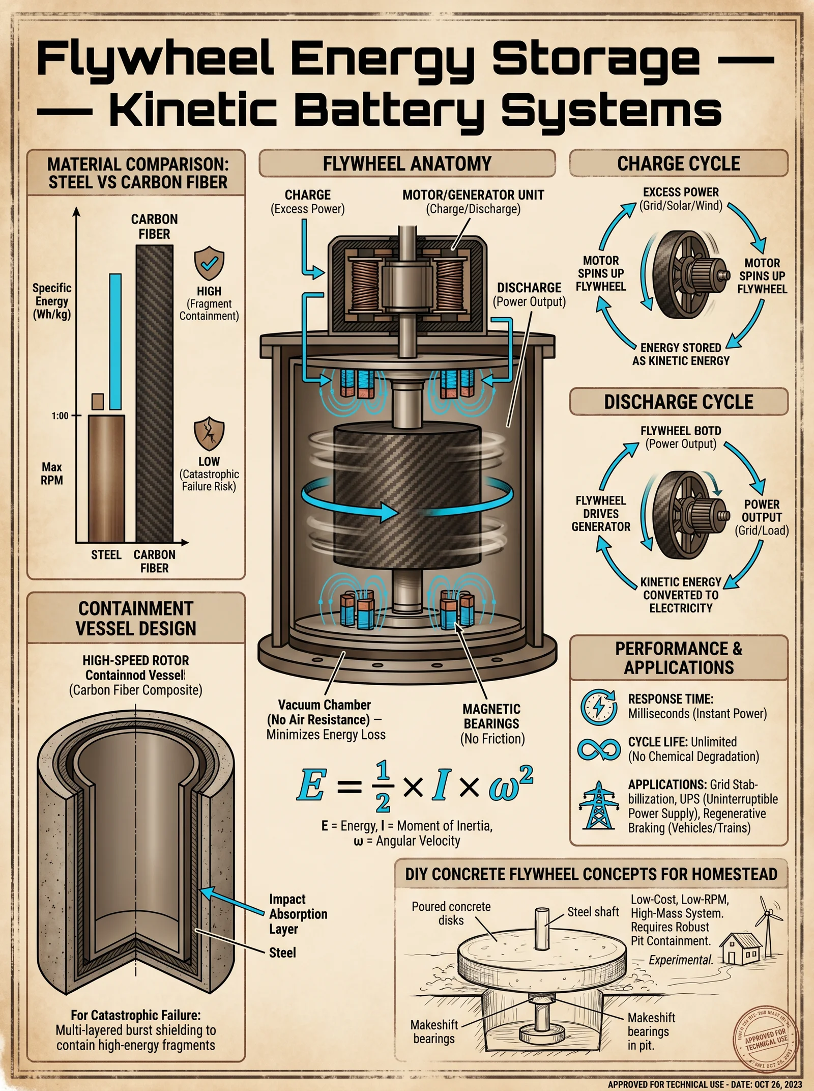 Flywheel Energy Storage