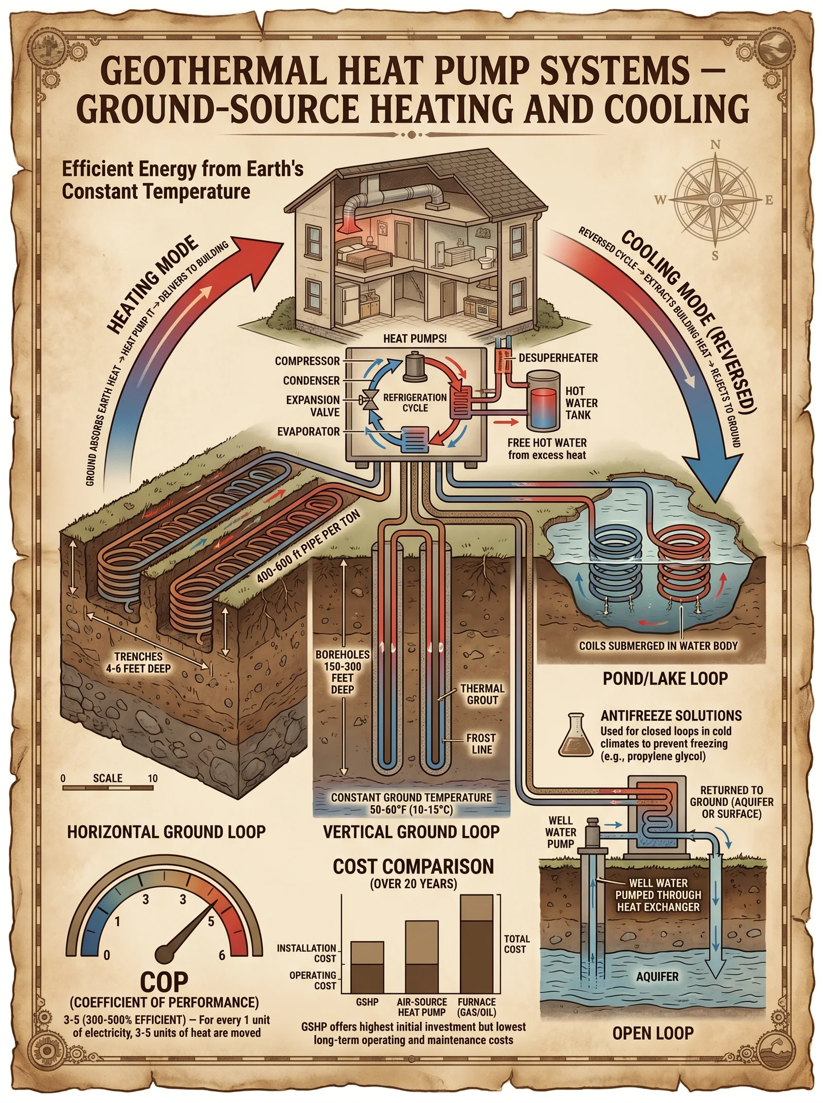 Geothermal Heat Pump Systems