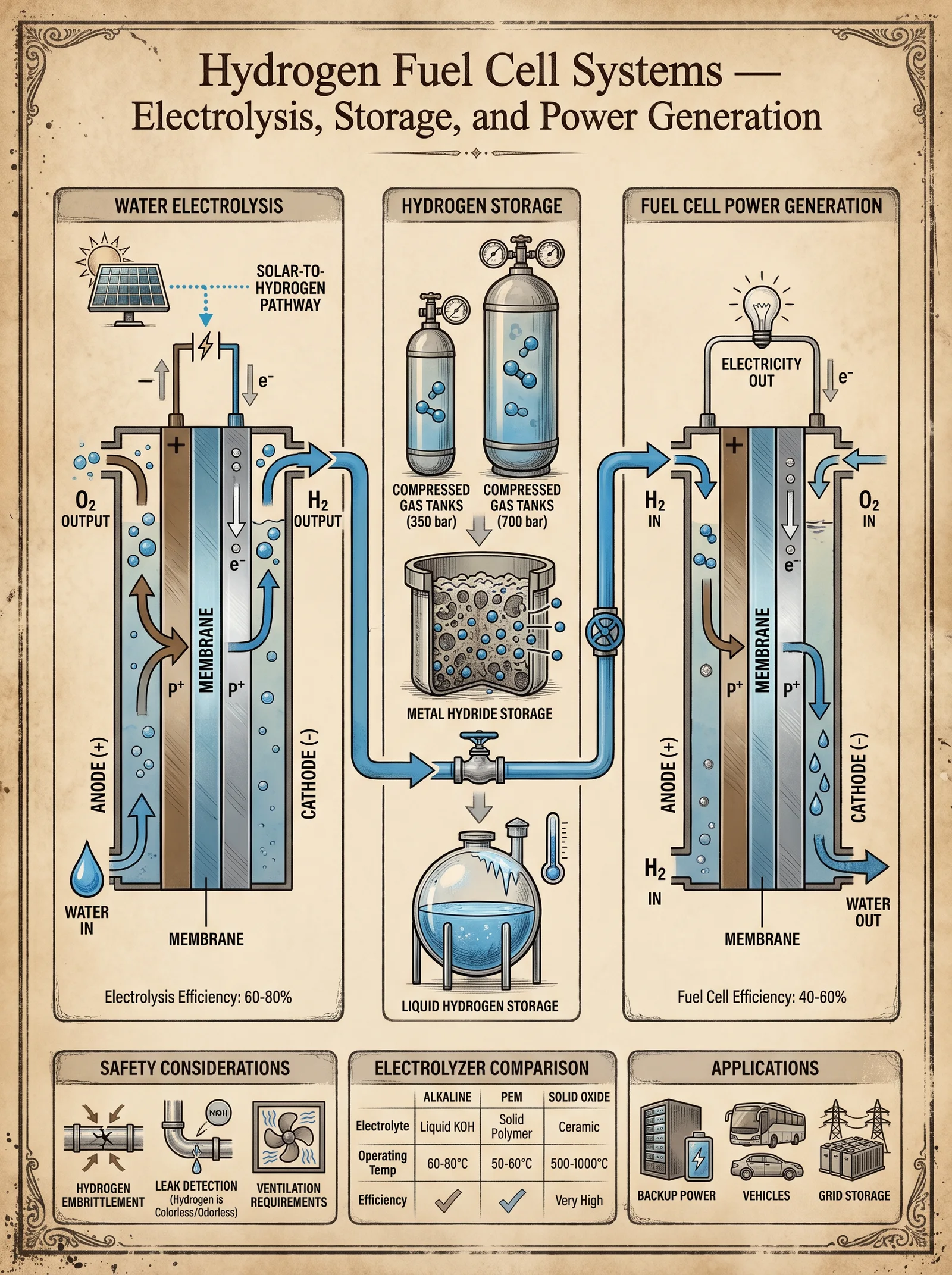 Hydrogen Fuel Cell Systems