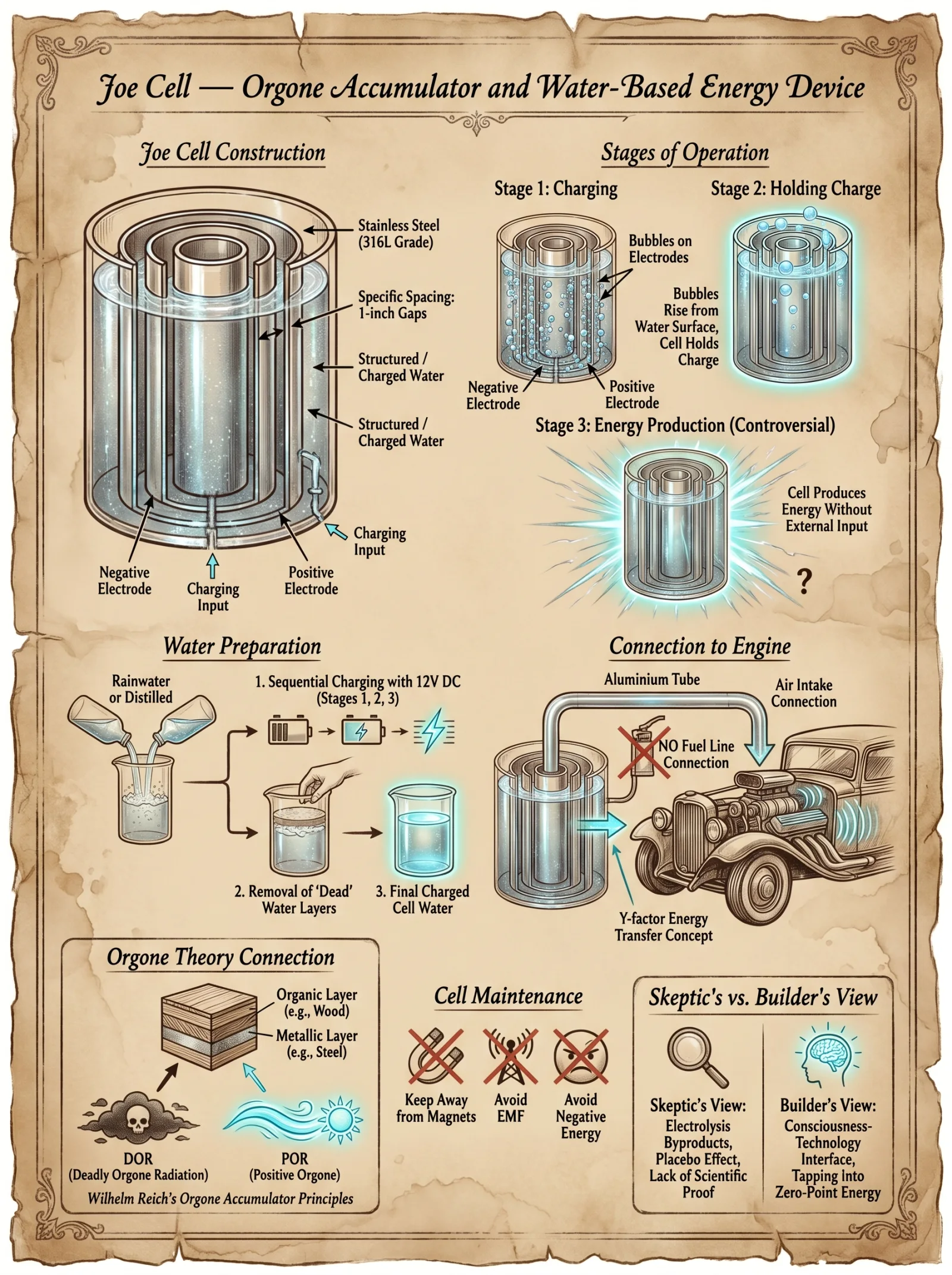 Joe Cell Energy Device