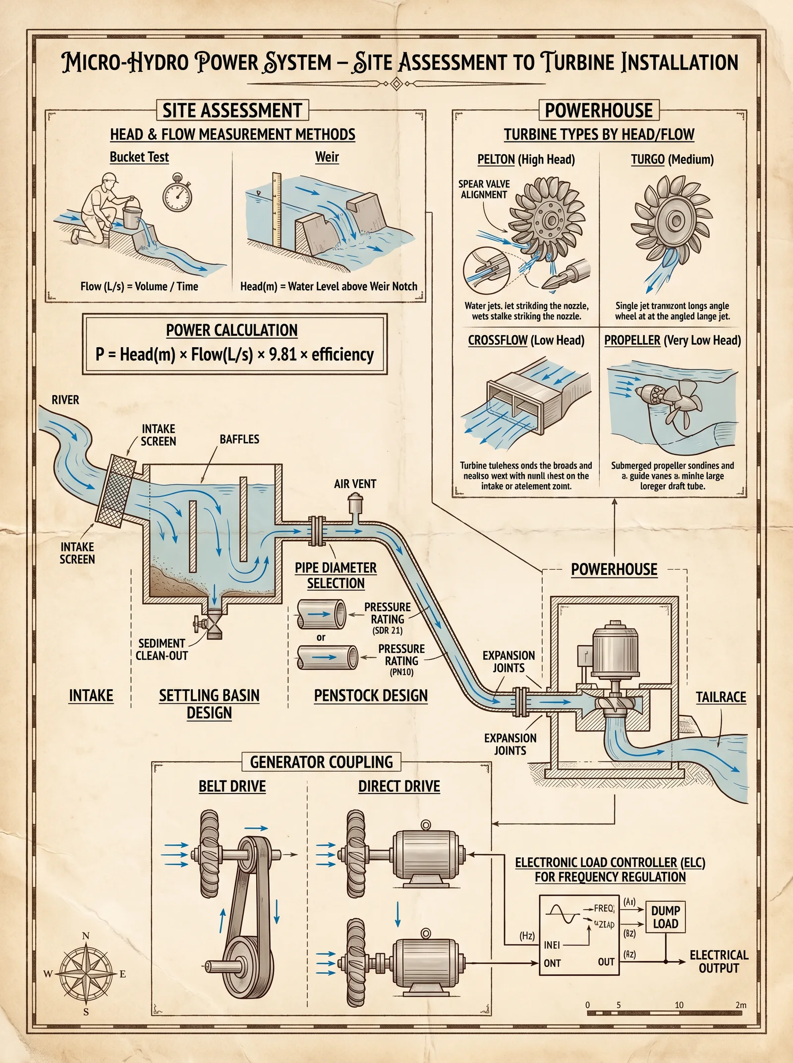 Micro-Hydro Power Systems