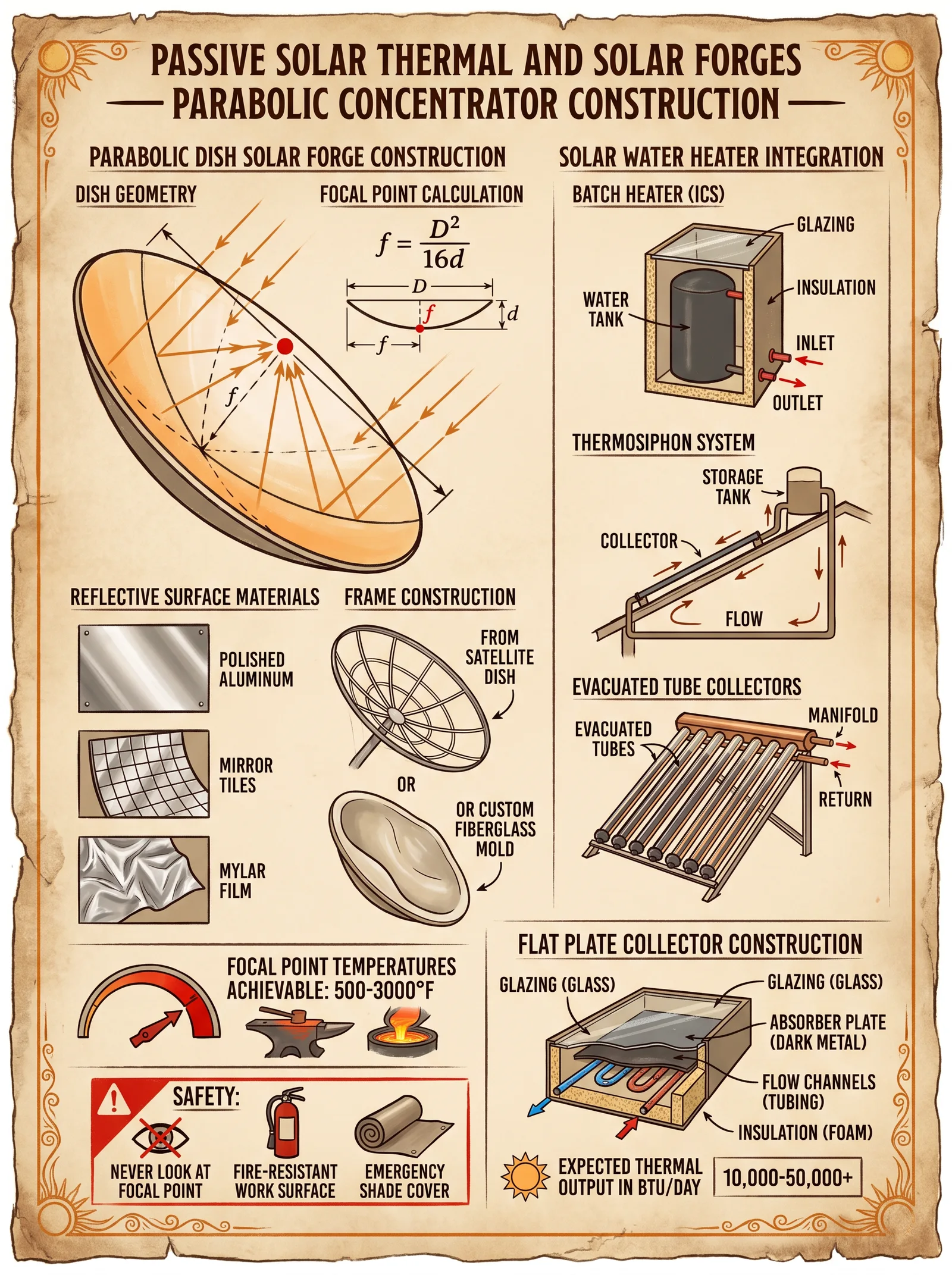 Solar Thermal Forge Systems