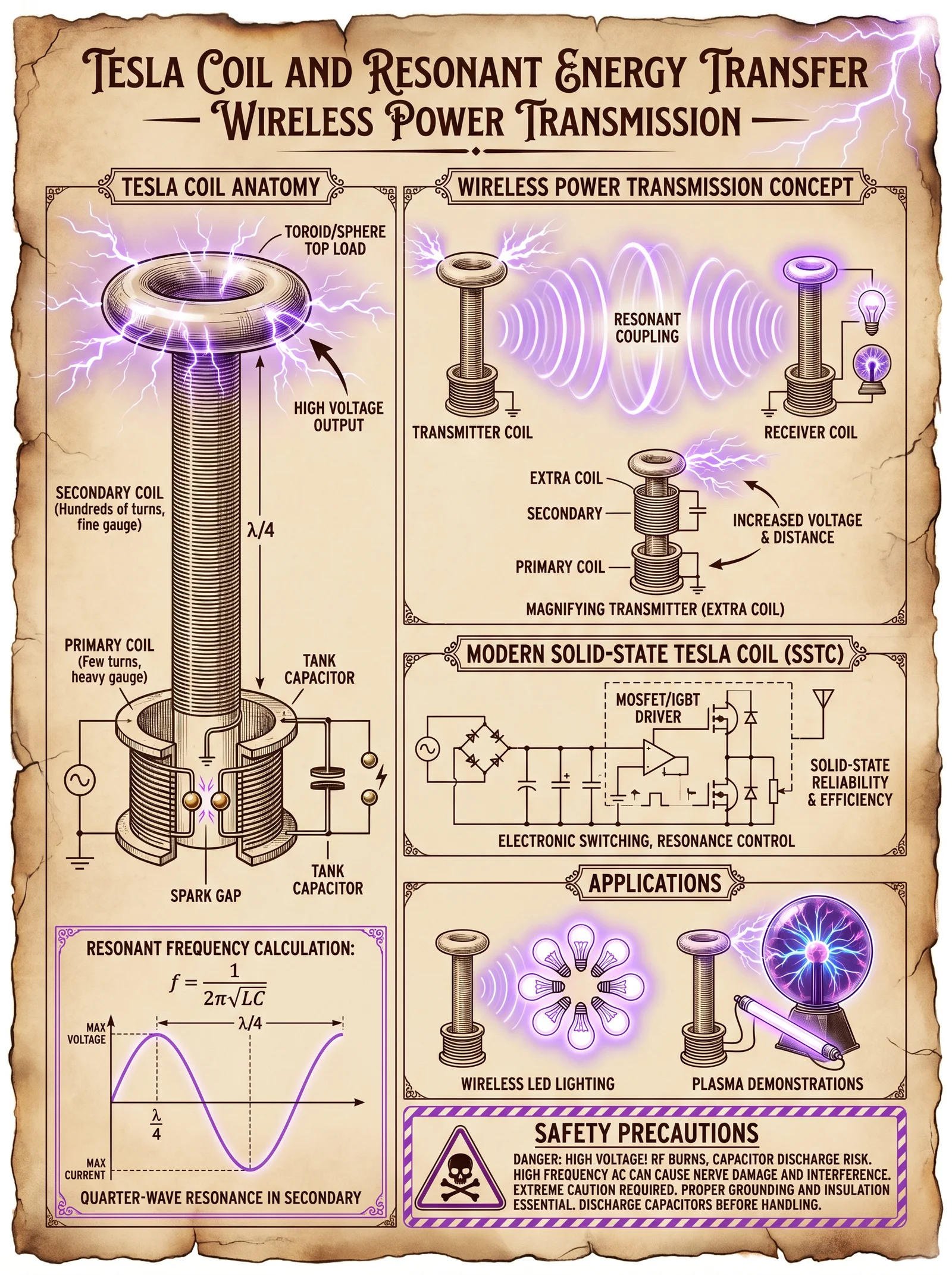 Tesla Coil Construction