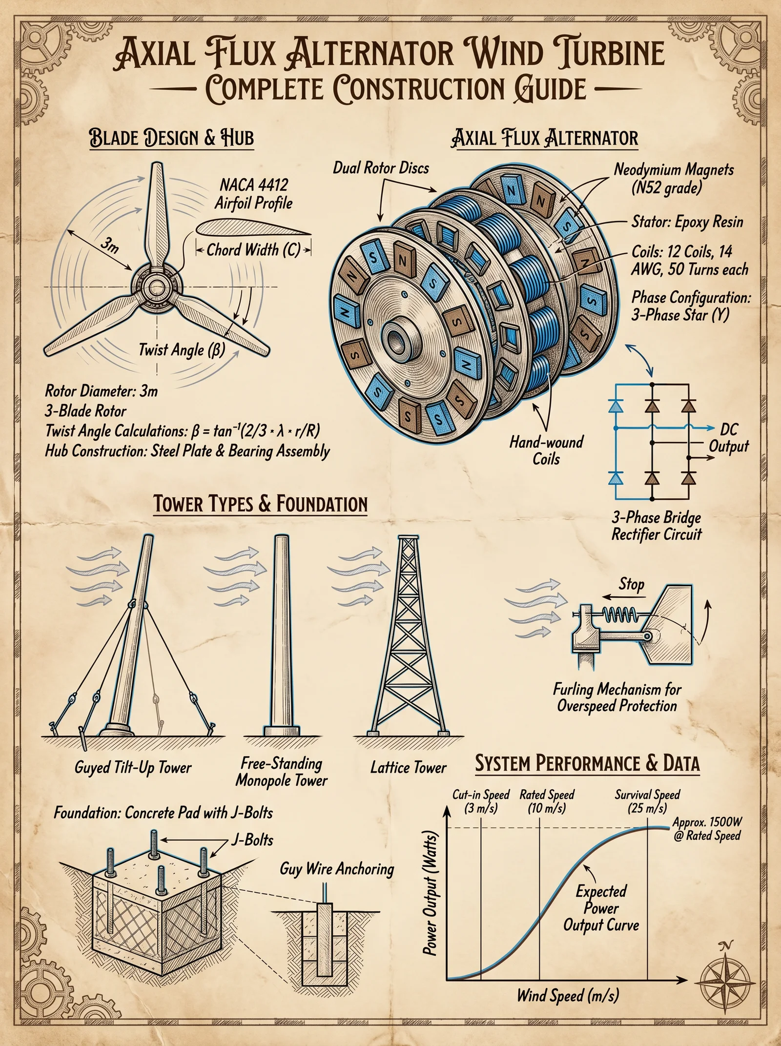Wind Turbine Design and Construction