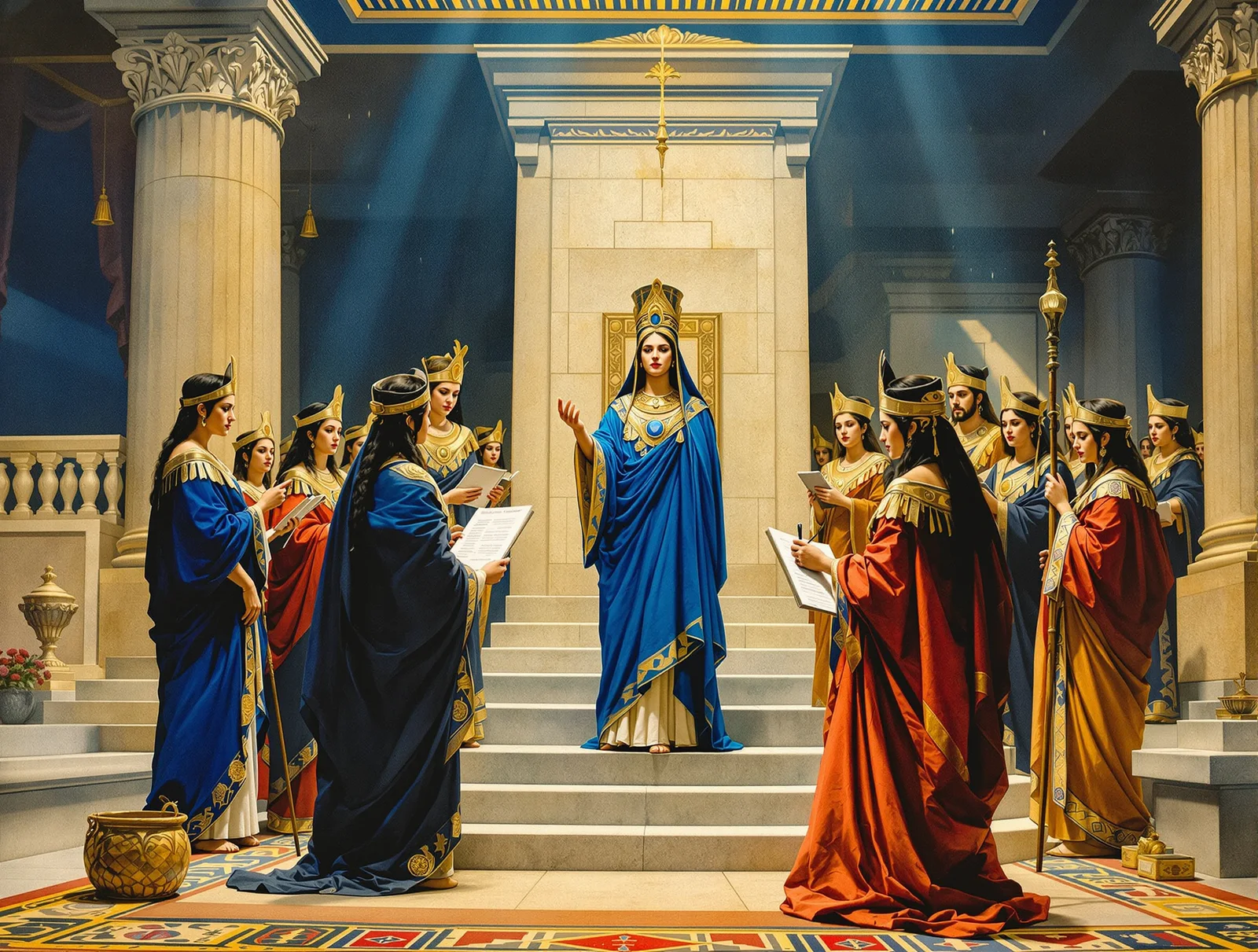 The office of the Lady: the en-priestess at the height of her authority