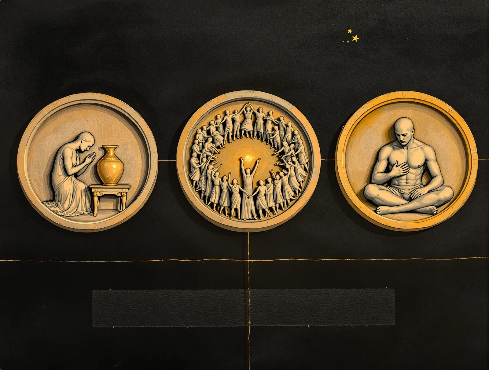 The Three Decrees of the Heart, set among the holy measures